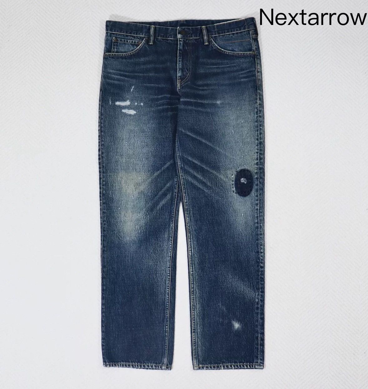 Visvim visvim 14AW SOCIAL SCLPTR 04 DMGD-5 vvD5 jeans | Grailed