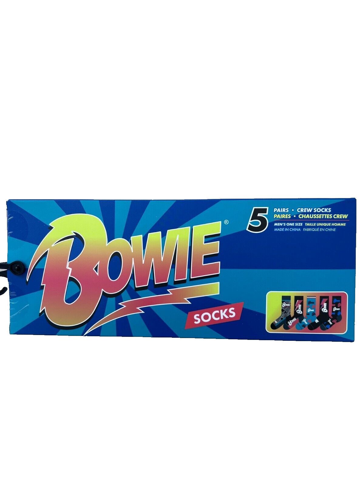 Other Bowie Socks Assorted 5 Pairs Size ONE SIZE - 1 Thumbnail