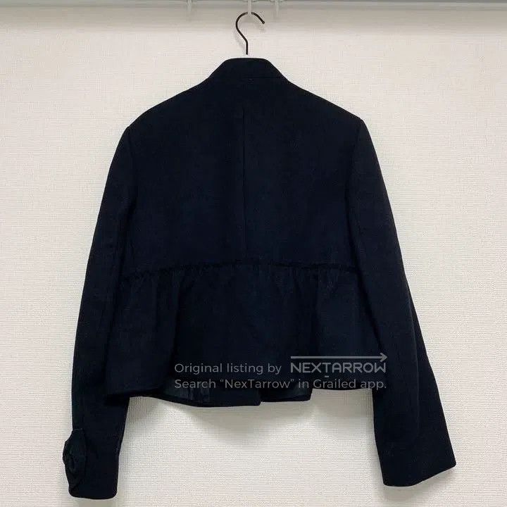 Valentino Valentino A wool coat with black bow shorts Size M / US 6-8 / IT 42-44 - 3 Thumbnail