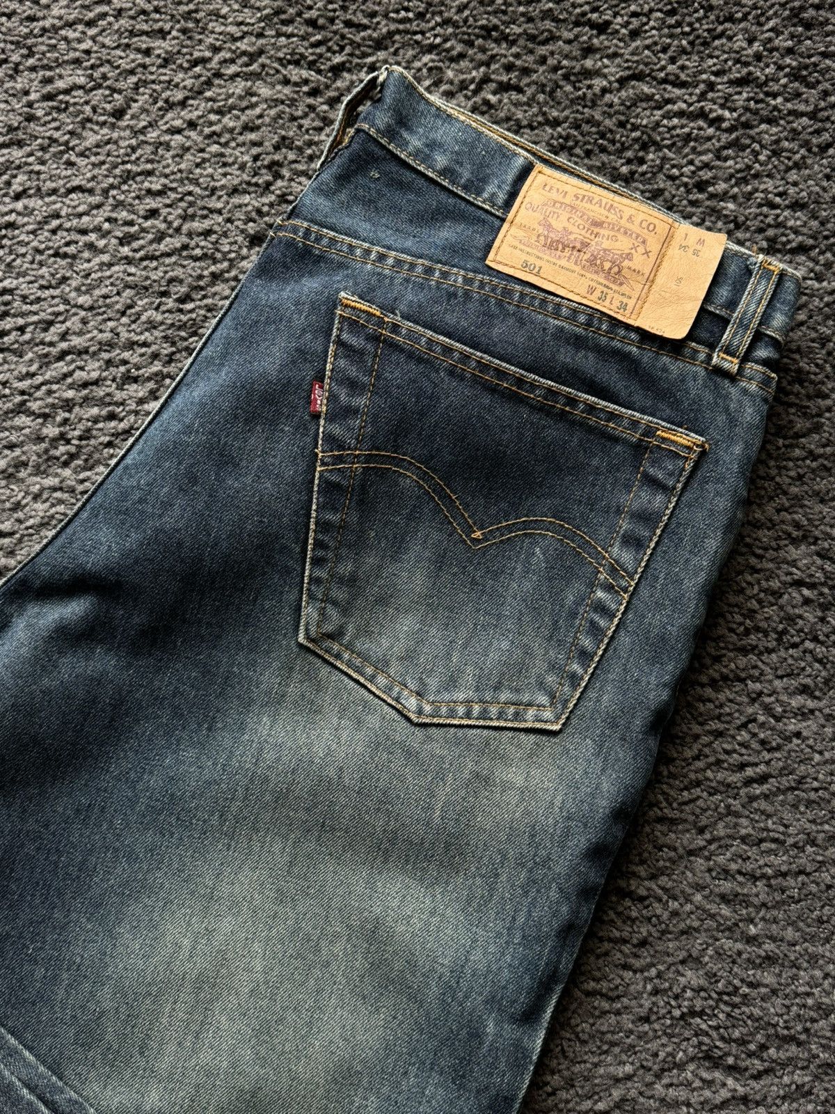 Levi's Vintage Clothing × Vintage Levi’s vintage 501 denim jeans 👖 Size US 35 - 4 Thumbnail