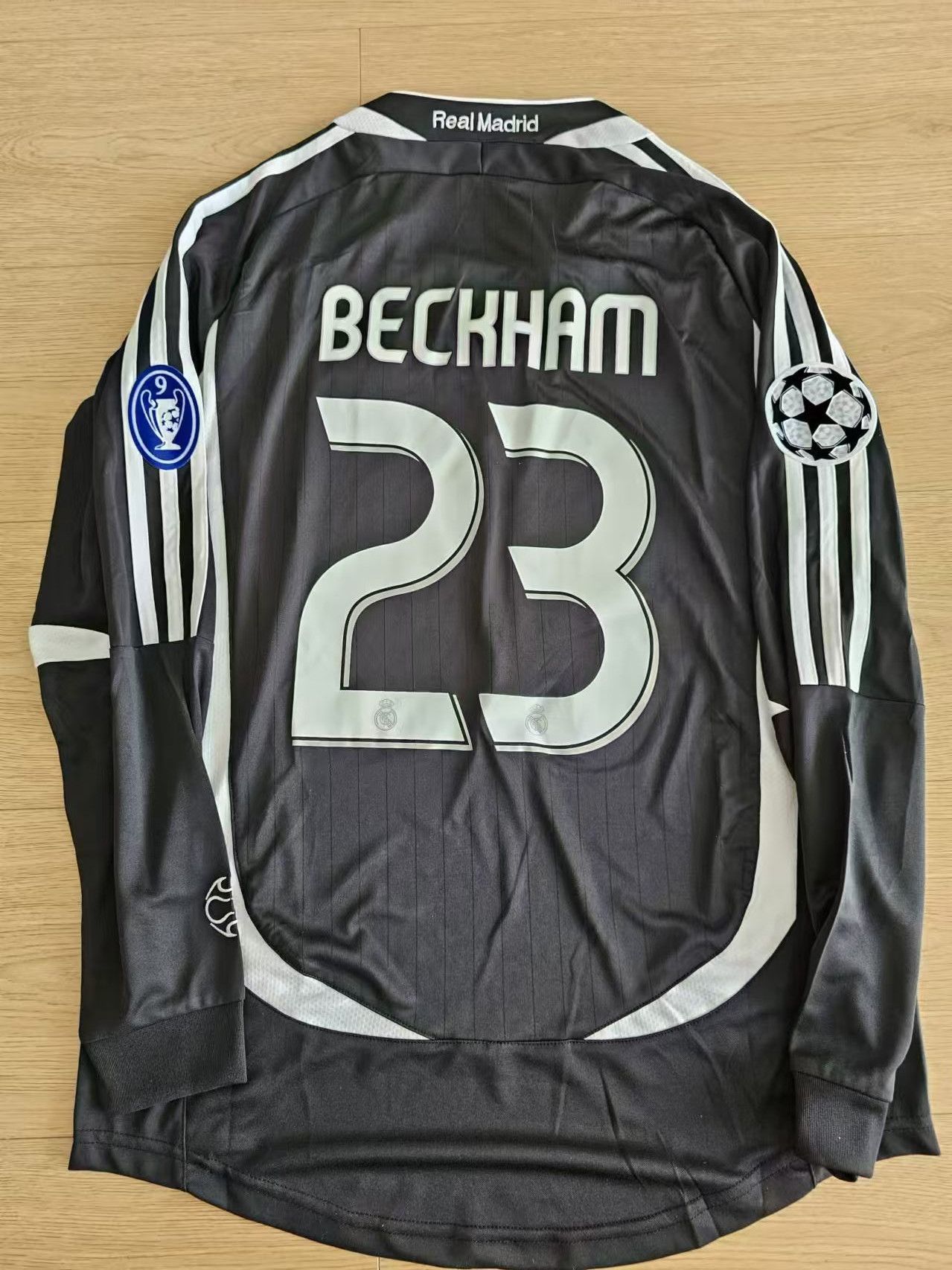 2006 Real Madrid David Beckham 23 Jersey store M