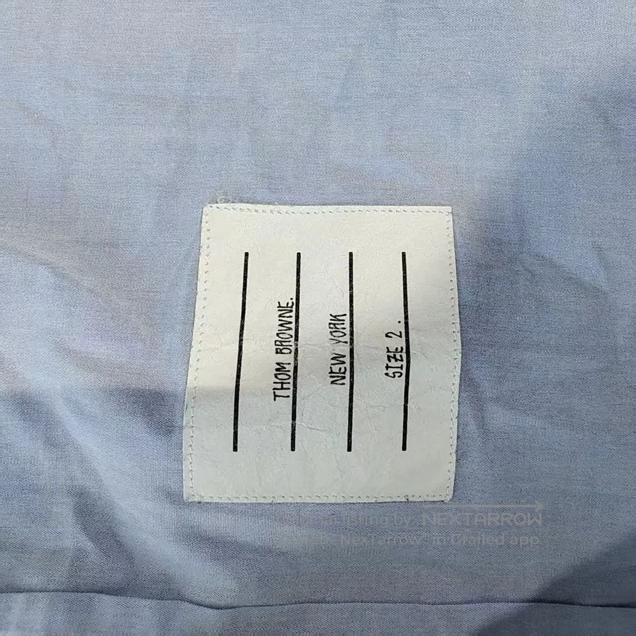 Thom Browne Thom Browne Striped Long Sleeve Shirt, Size 2. Size US M / EU 48-50 / 2 - 4 Thumbnail