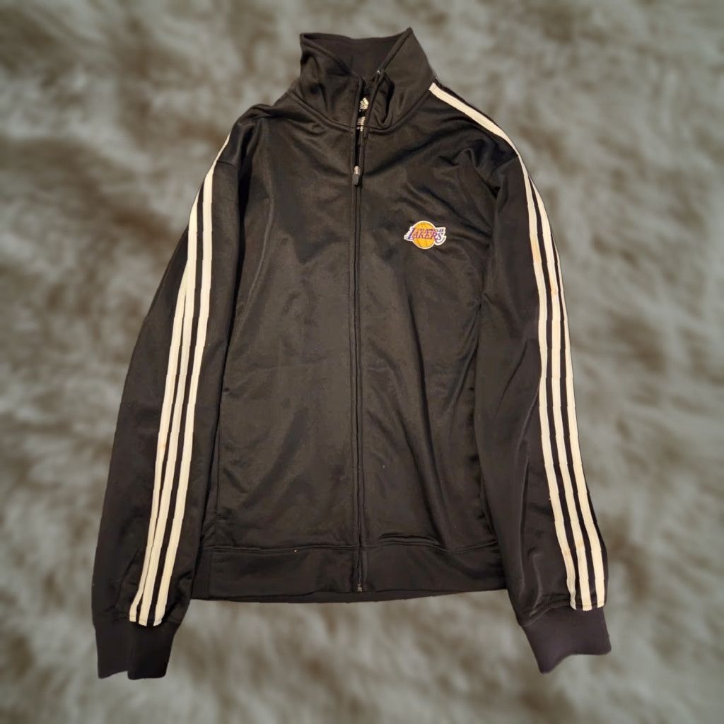 Adidas Adidas Lakers Track Jacket Black M Men Shirt? Size US M / EU 48-50 / 2 - 1 Thumbnail
