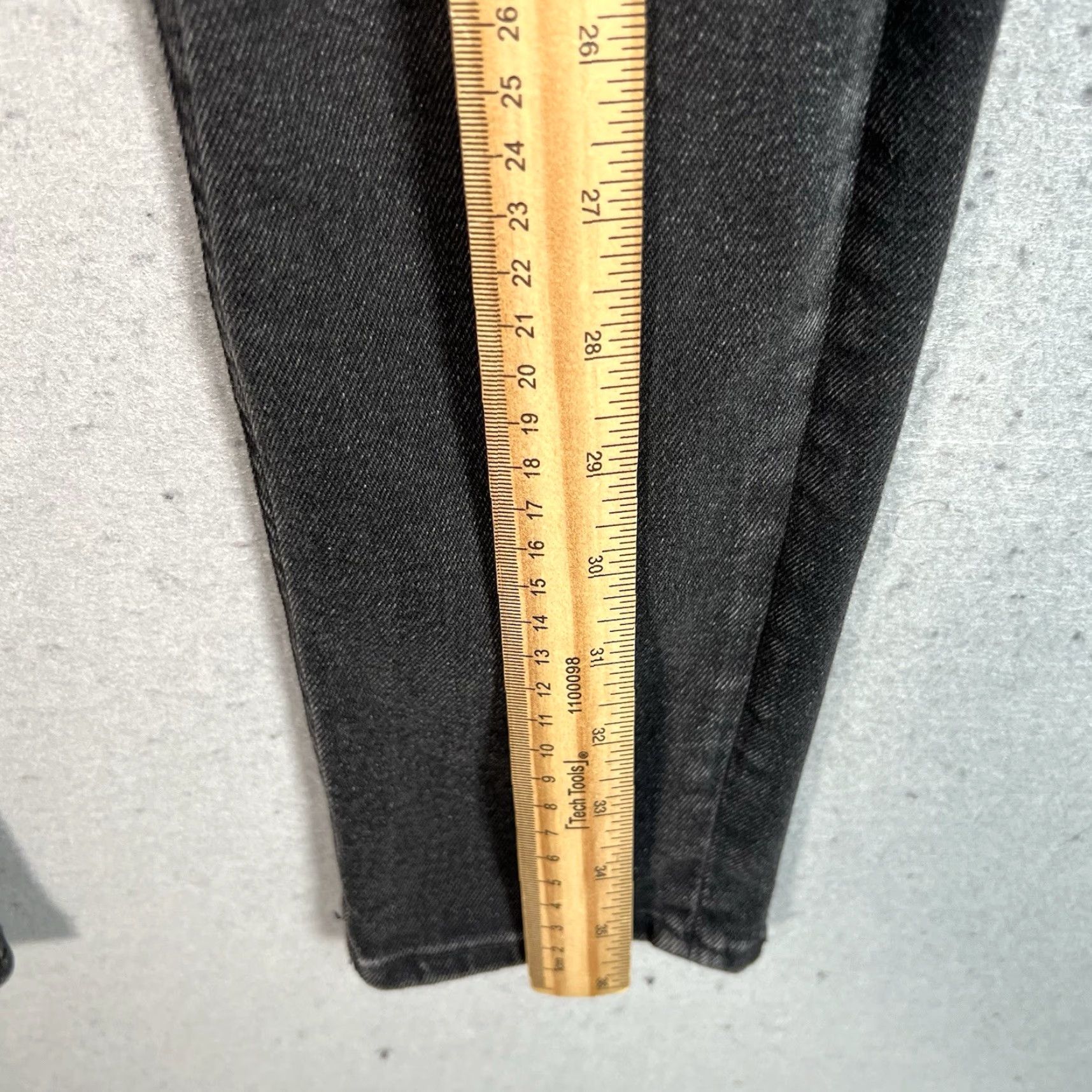 Acne Studios ACNE STUDIOS Jeans Women’s 25 x 25.5 Bla Konst Skinny Black Denim Made in Italy Adult Women 25in 25.5in Slim Skinny Size 42" / US 20 - 4 Thumbnail
