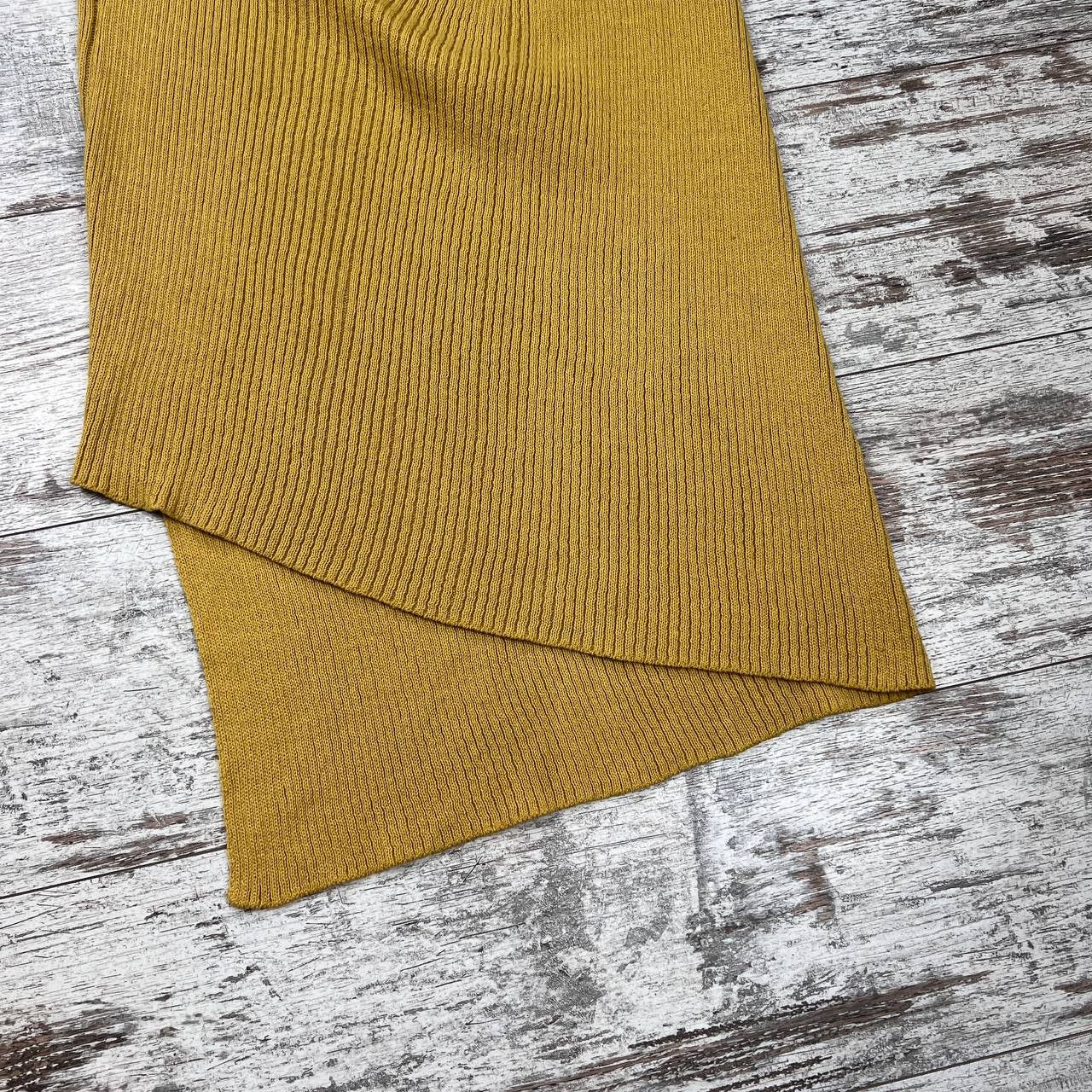 Issey Miyake Vintage Issey Miyake Asymmetrical Ribbed Knit Midi Skirt Size 30" / US 8 / IT 44 - 6 Thumbnail