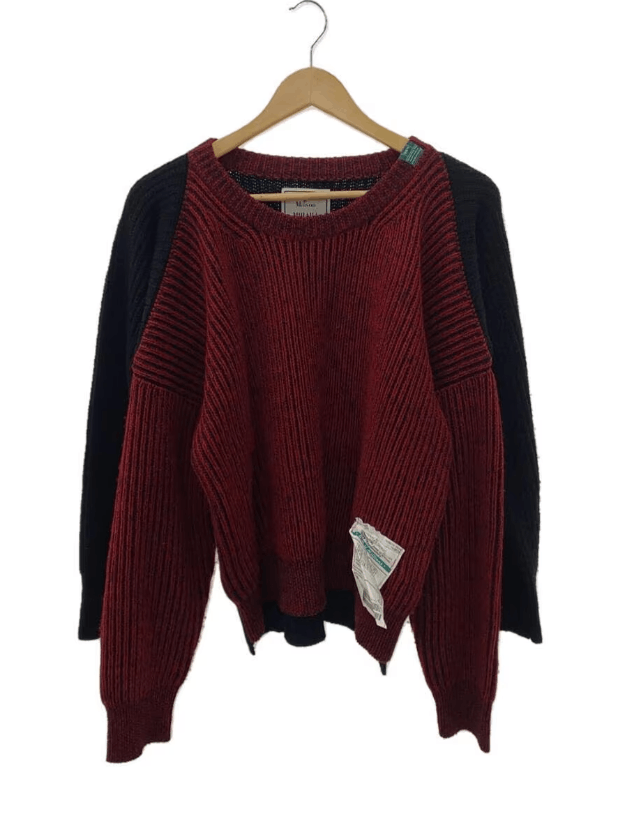 Miharayasuhiro Mihara Yasuhiro Destroy Border Knit-Sweater | Grailed