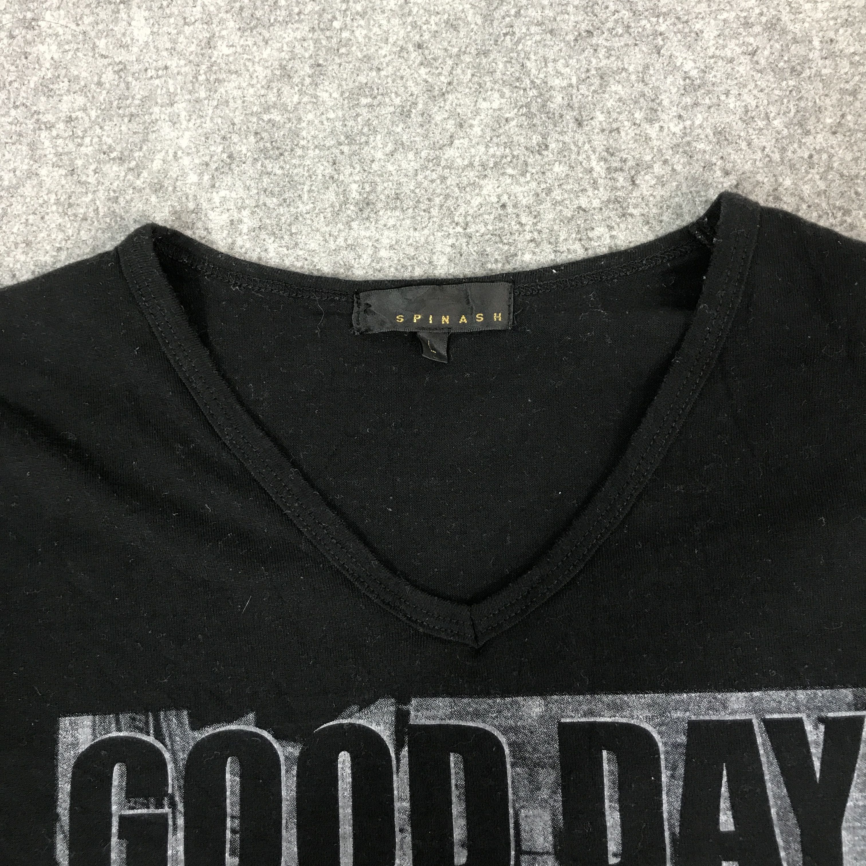 Japanese Brand Gothic Punk Japan design style good day t-shirt Size US L / EU 52-54 / 3 - 6 Thumbnail