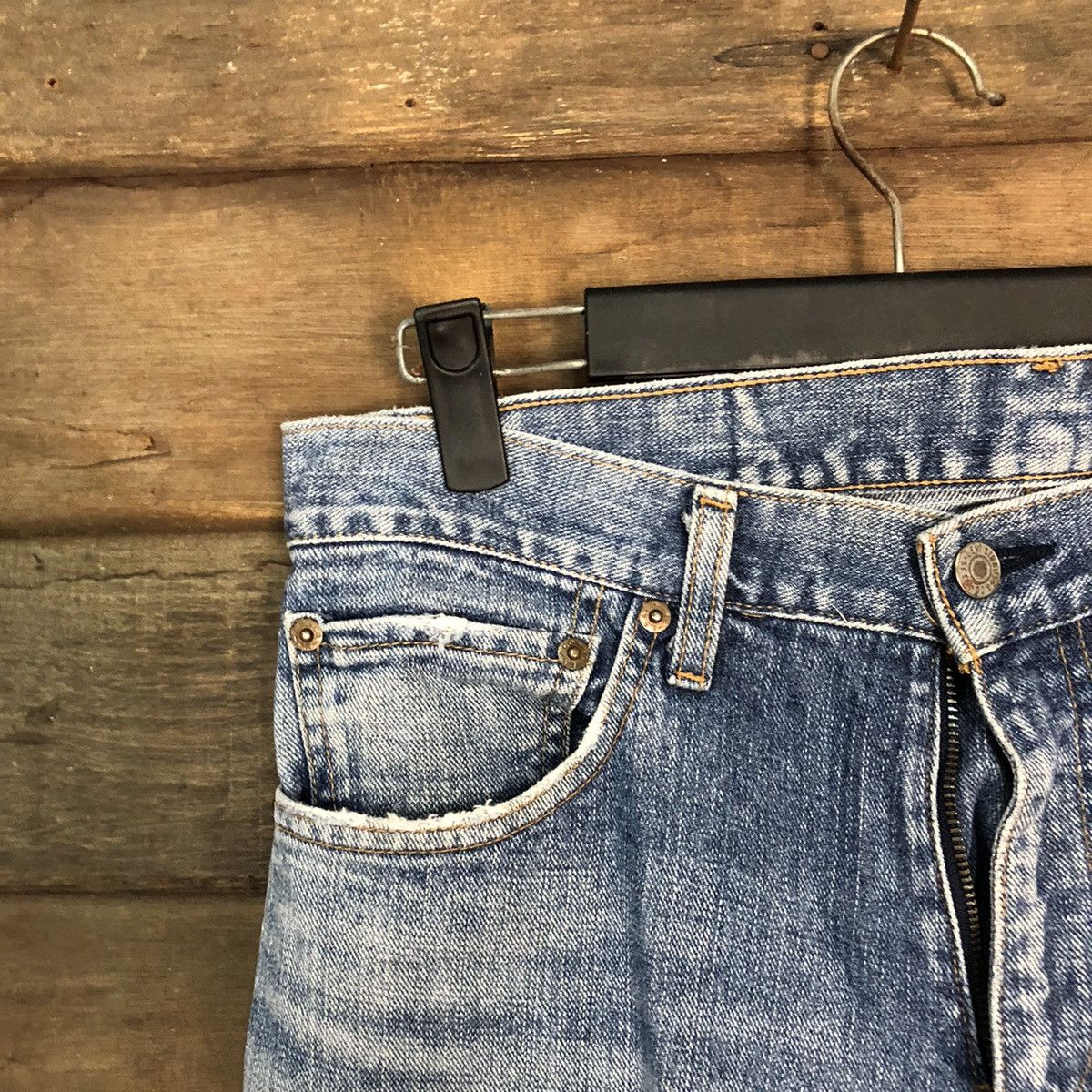 Levi's Levis Strauss & Co Blue vintage faded Jeans Pants #7311 Size US 33 - 4 Thumbnail