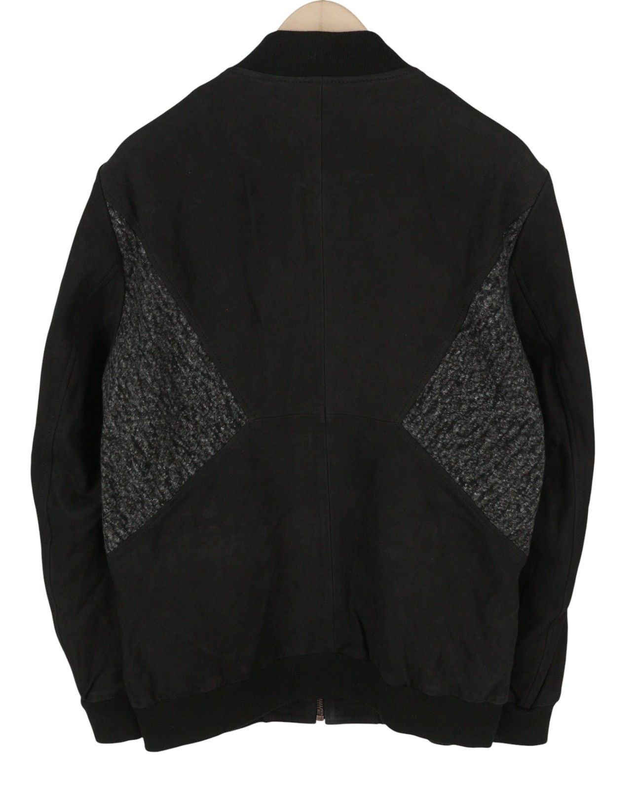 Scotch & Soda L Black Genuine Leather Bomber 88482 Size US L / EU 52-54 / 3 - 4 Thumbnail