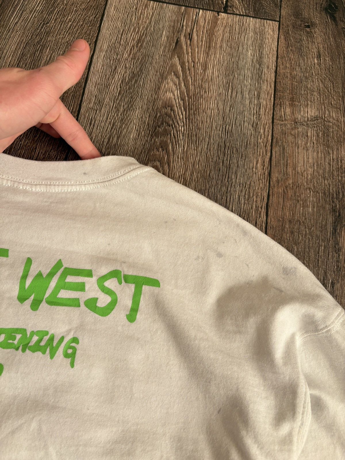 Rap Tees Kanye West Wayoming L/S 2018 Album Listening Long Sleeve Tee Size US M / EU 48-50 / 2 - 19 Thumbnail
