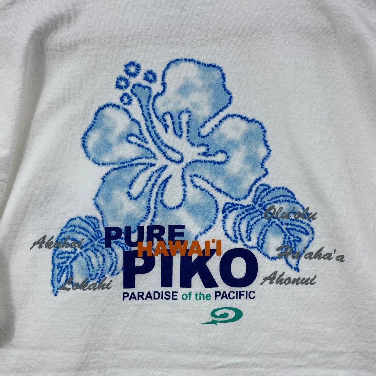 Other Vintage 00's PURE HAWAII PIKO Paradise Of Pacific Tee Shirt Size US L / EU 52-54 / 3 - 3 Thumbnail