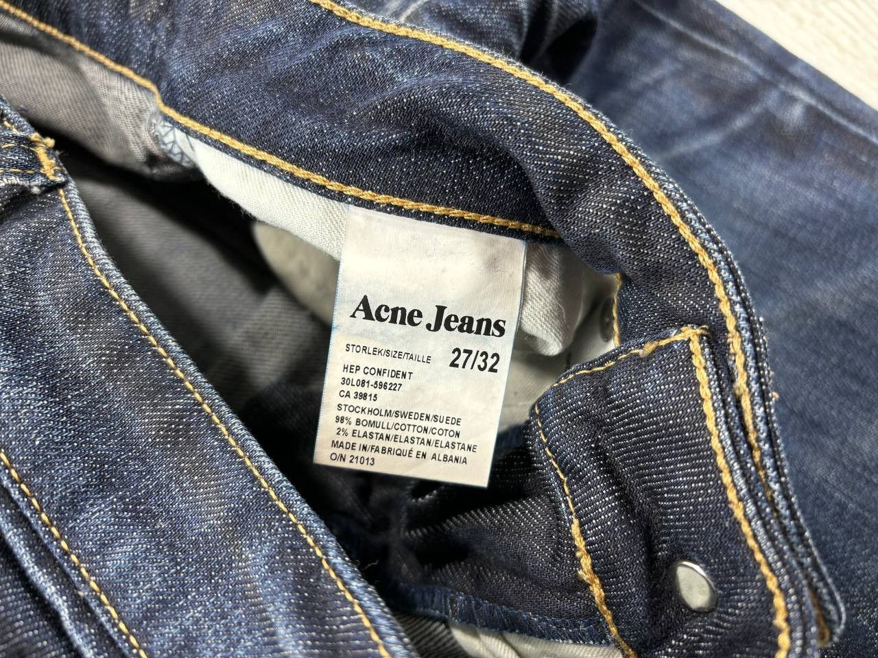 Acne Studios × Japanese Brand Womens jeans Acne Size 27/32 Size 24" / US 00 / IT 34 - 5 Thumbnail