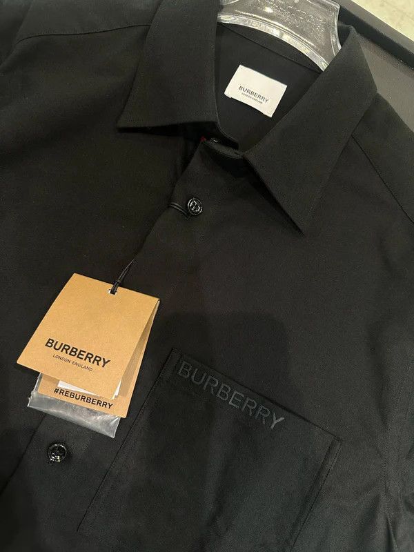 Burberry o1w1db10226 Casual Shirt In Black Size US XS / EU 42 / 0 - 3 Thumbnail
