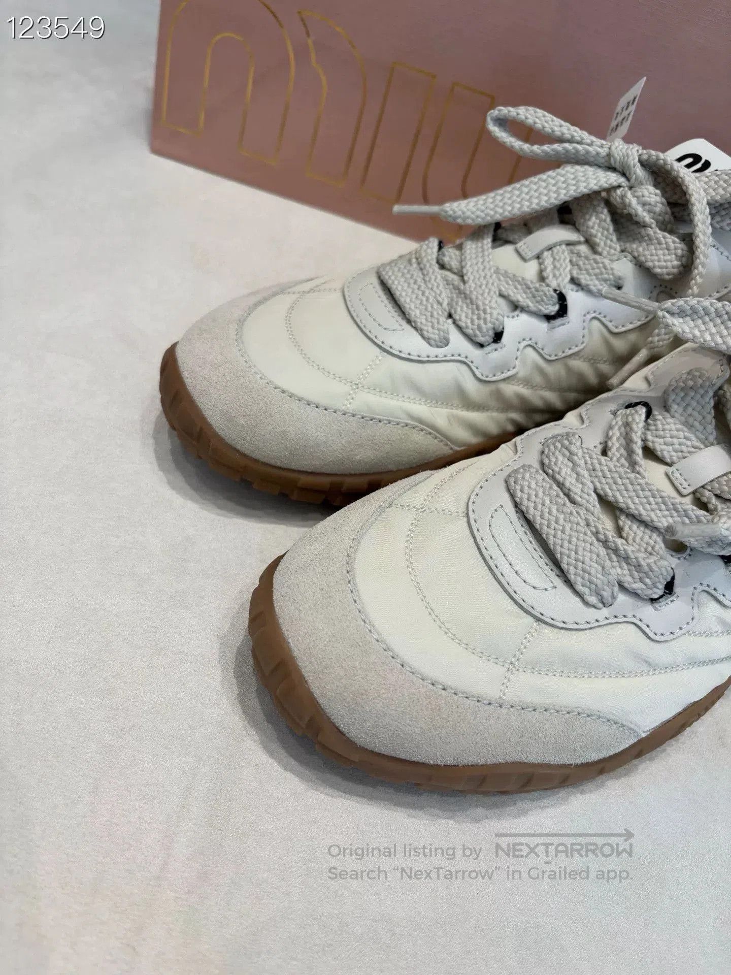 Miu Miu MiuMiu Retro Training Shoes 040771. Size US 7 / IT 37 - 3 Thumbnail