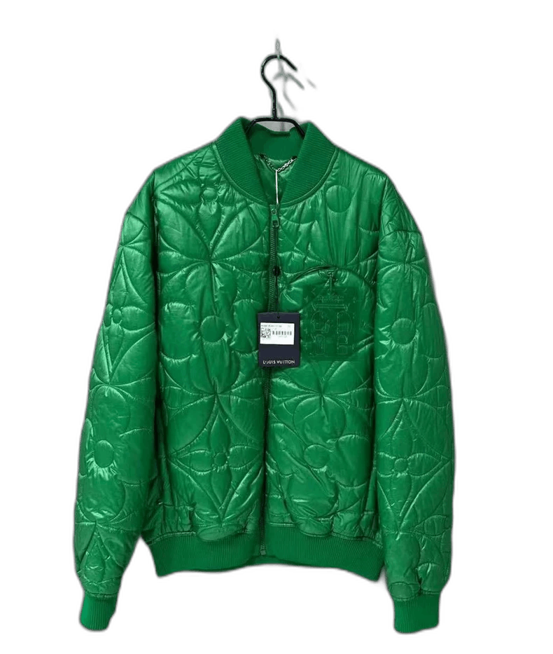 Louis Vuitton LV green cotton jacket