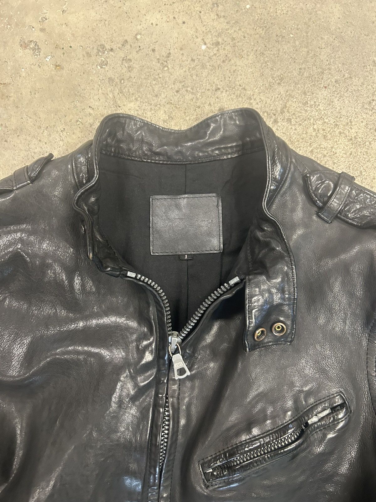 Isamu Katayama Backlash ISAMU KATAYAMA BACKLASH German Calfskin leather jacket Size US S / EU 44-46 / 1 - 3 Thumbnail