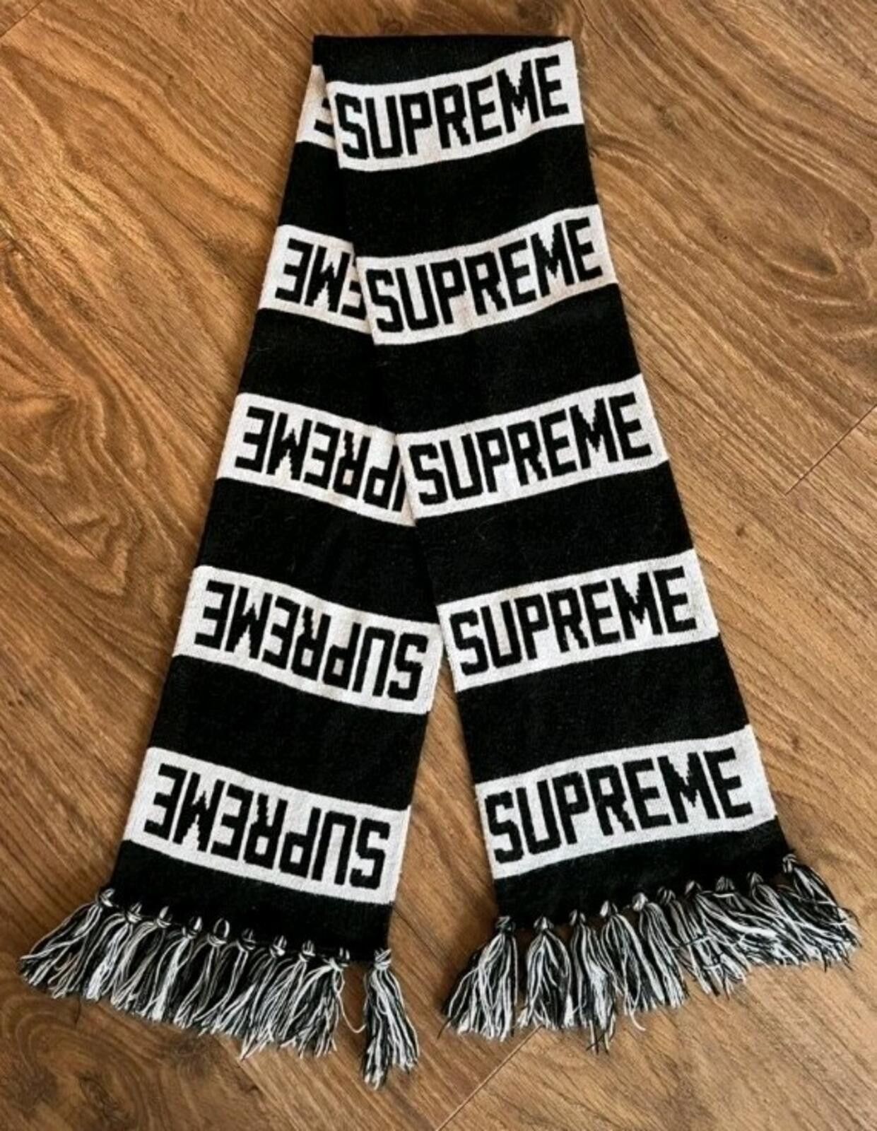 Supreme Supreme Logo Repeat Scarf | Grailed