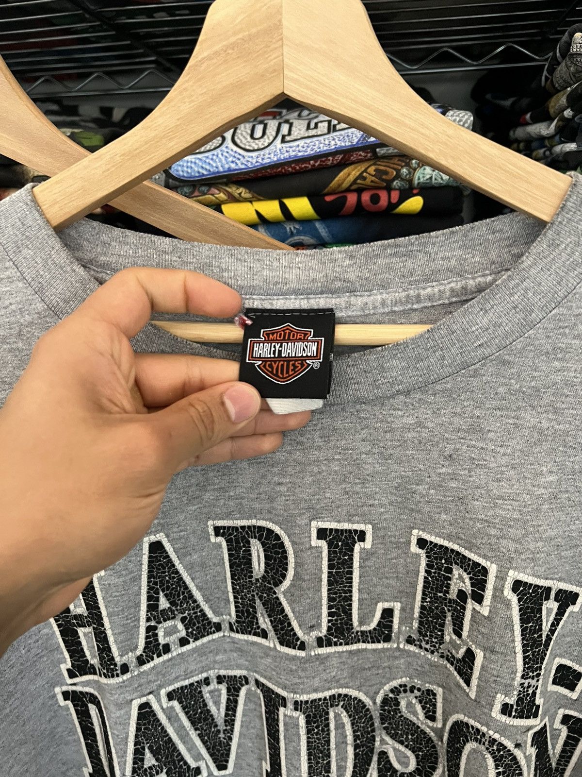 Harley Davidson 2003 H-D Bergdale Tee Size US XL / EU 56 / 4 - 4 Thumbnail