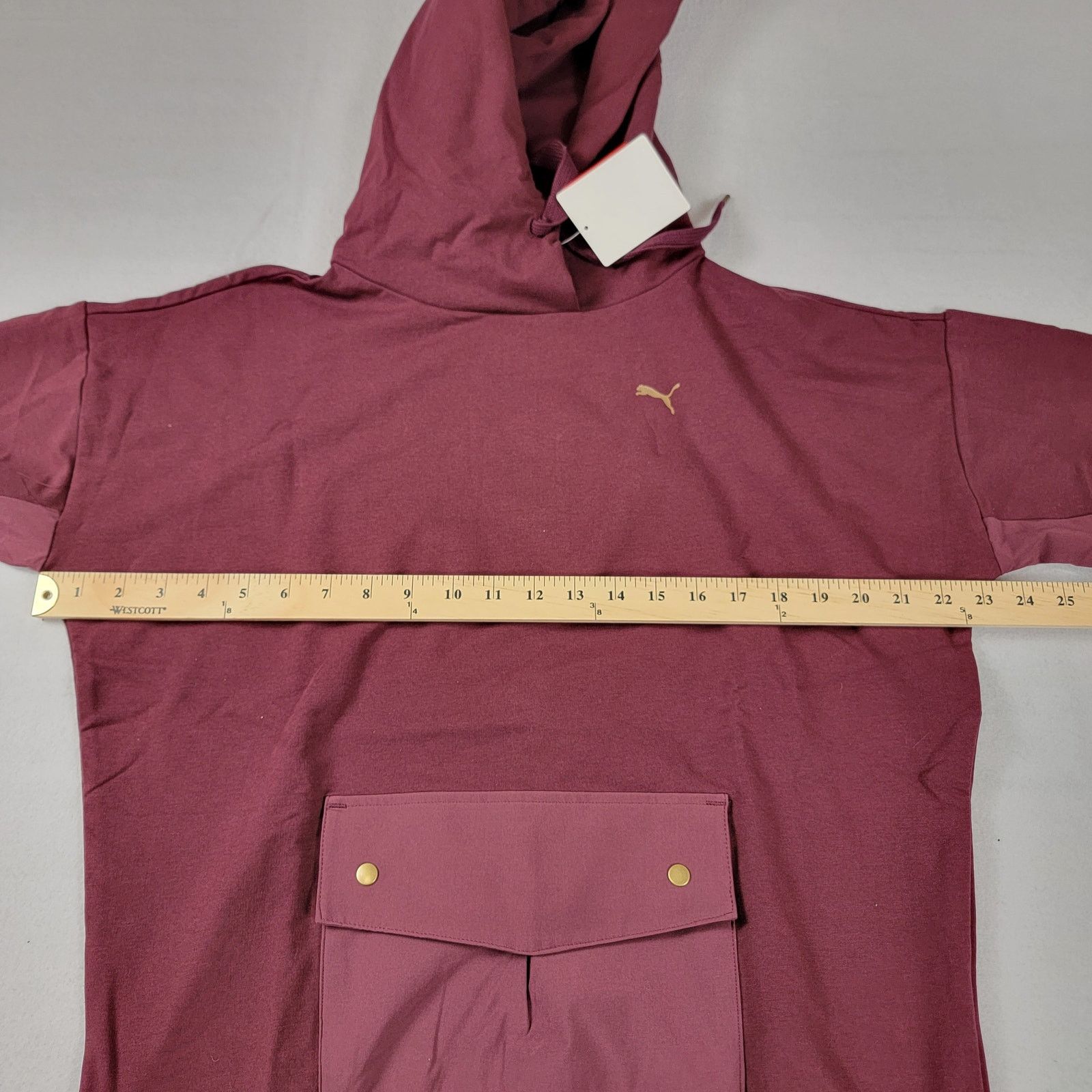 Puma Puma Fusion Pullover Hoodie - Fig - Women's XS - NWT (670) Size XS / US 0-2 / IT 36-38 - 6 Thumbnail