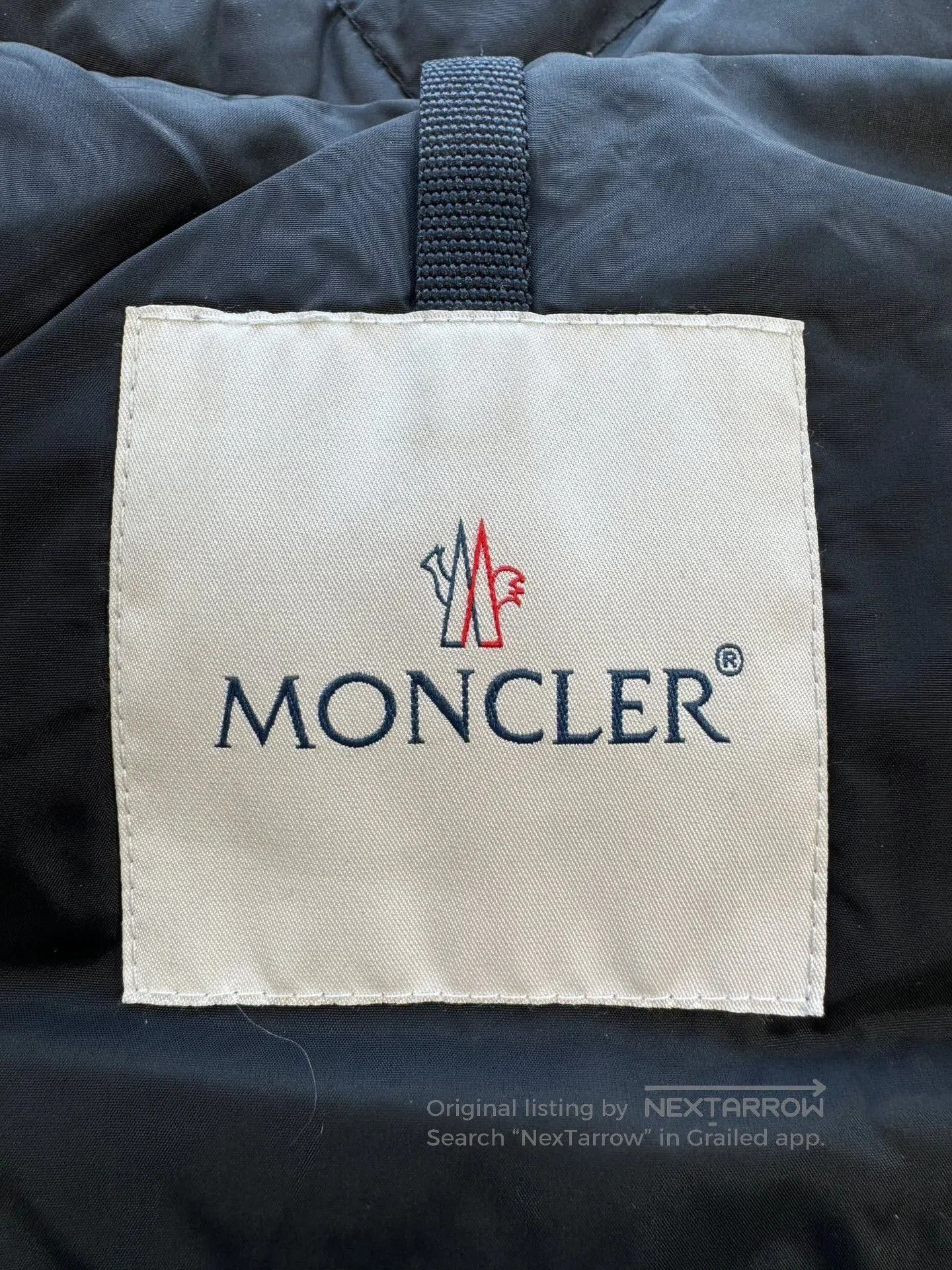 Moncler Moncler Black Diagonal Zipper Down Jacket. Size S / US 4 / IT 40 - 3 Thumbnail