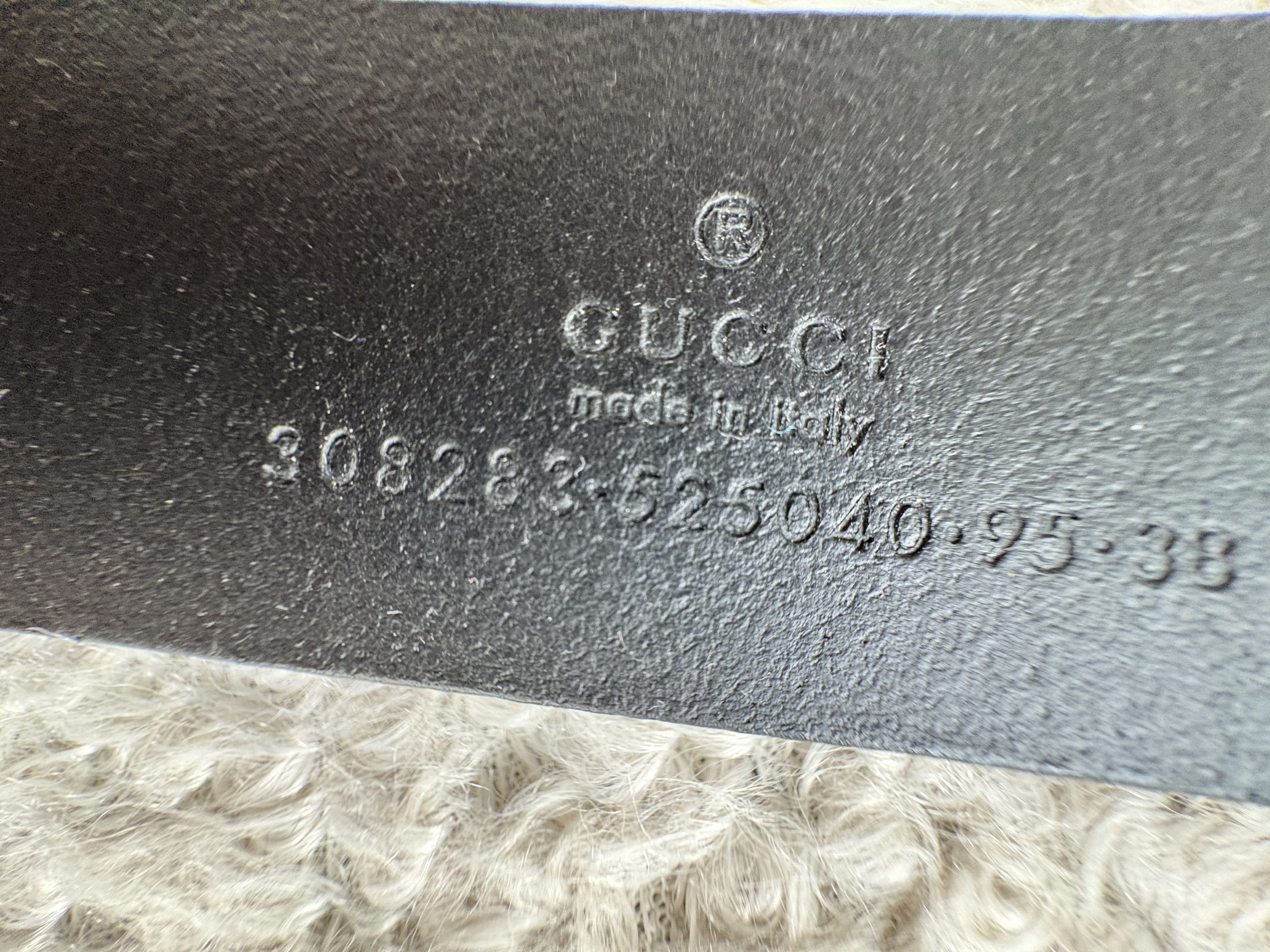 Gucci Classic Style Belt Size 38 - 2 Thumbnail