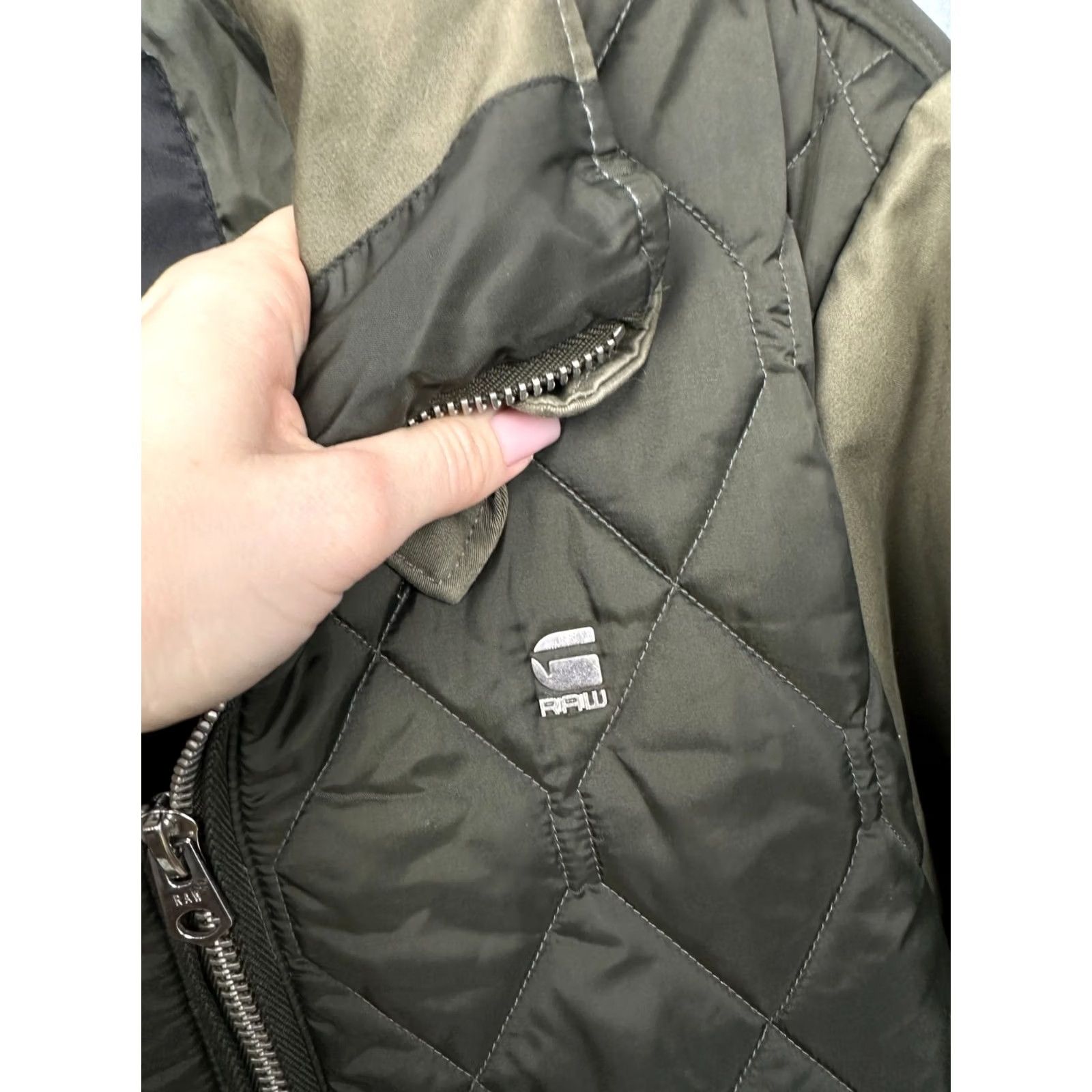 G-Star G Star Raw Mens Meefic Quilted Overshirt Jacket M Size US M / EU 48-50 / 2 - 3 Thumbnail