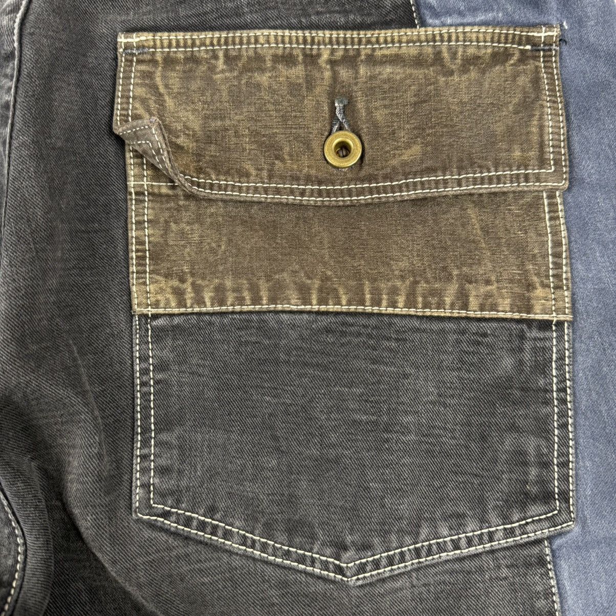 Kapital KAPITAL Crazy Dixie Patchwork Jeans Size US 32 / EU 48 - 4 Thumbnail