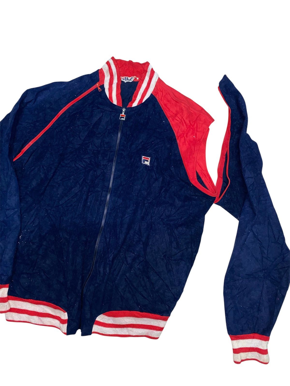 Bjorn Borg × Fila × Vintage Vintage 70s 80s FILA HYBRID Jacket Size US L / EU 52-54 / 3 - 3 Thumbnail