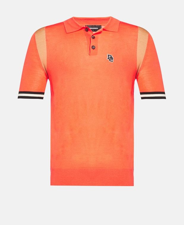 Dsquared2 Knitted polo shirt Size US L / EU 52-54 / 3 - 1 Preview