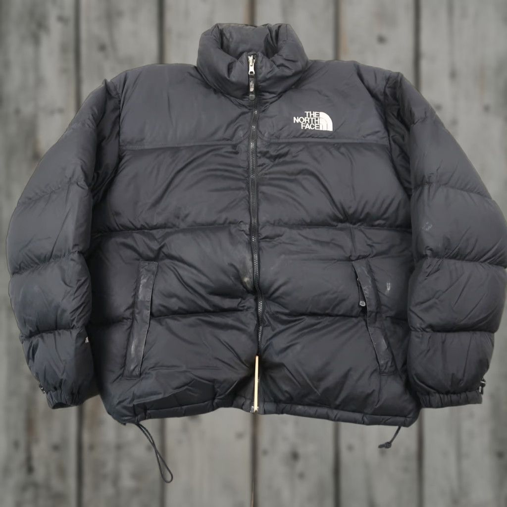 The North Face VINTAGE The North Face Nuptse 700 Goose Down Puffer Men's XL Black Jacket Size US XL / EU 56 / 4 - 1 Thumbnail