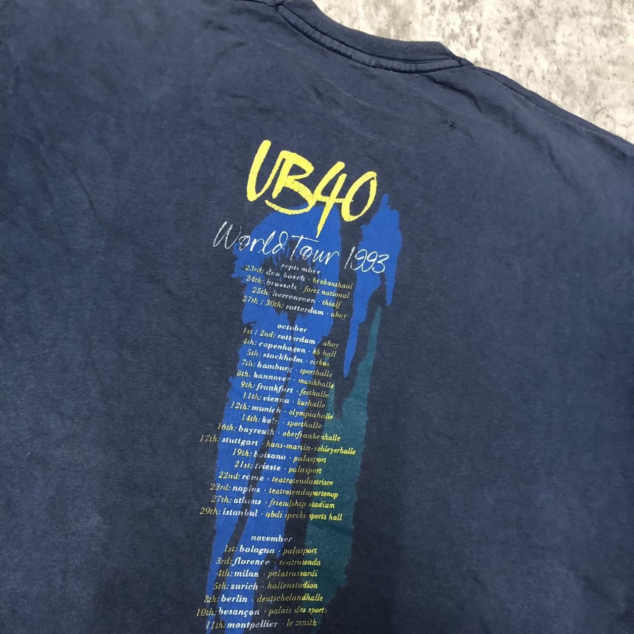 Other 1991 UB40 World Tour Concert Tee concerttee Size US L / EU 52-54 / 3 - 6 Thumbnail