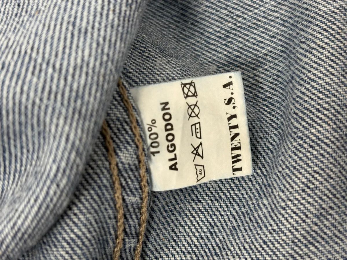 Marithe + Francois Girbaud 1990s Marithé + François Girbaud Blue Structured Denim Jacket Size US M / EU 48-50 / 2 - 11 Thumbnail