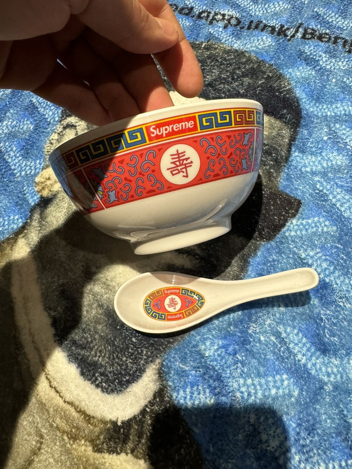 Supreme Supreme Longevity Soup Bowl with Spoon Size ONE SIZE - 2 Thumbnail