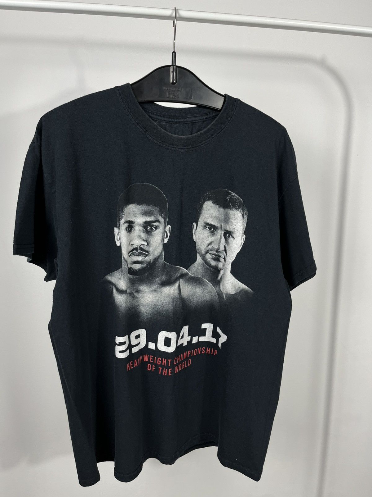 Other Joshua vs Klitschko Boxing T Shirt Heavyweight 22.04.17 Size US L / EU 52-54 / 3 - 7 Thumbnail