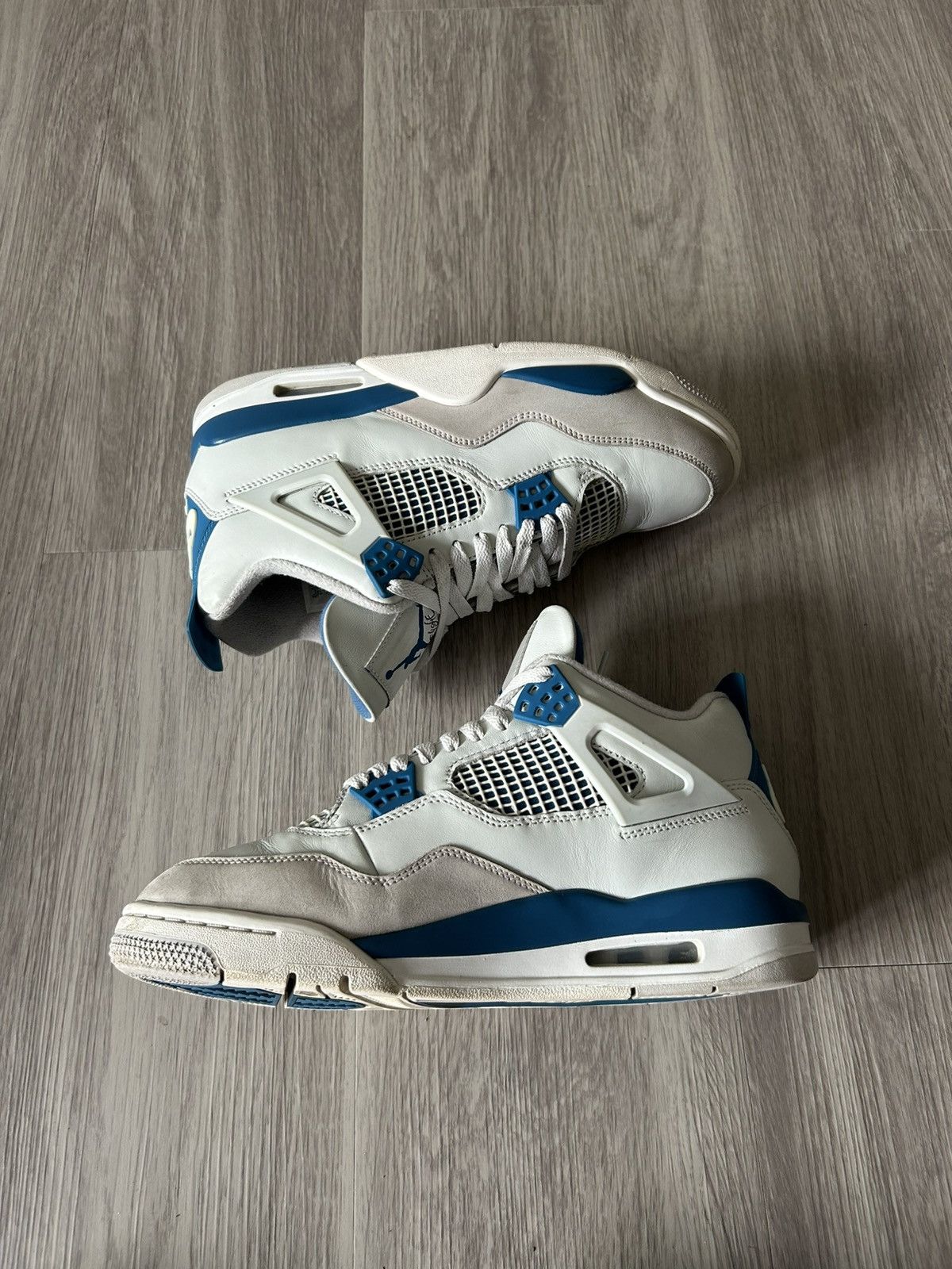 Jordan Brand Air Jordan Retro 4 Military Blue 2024 Size 9 Size US 9 / EU 42 - 2 Thumbnail
