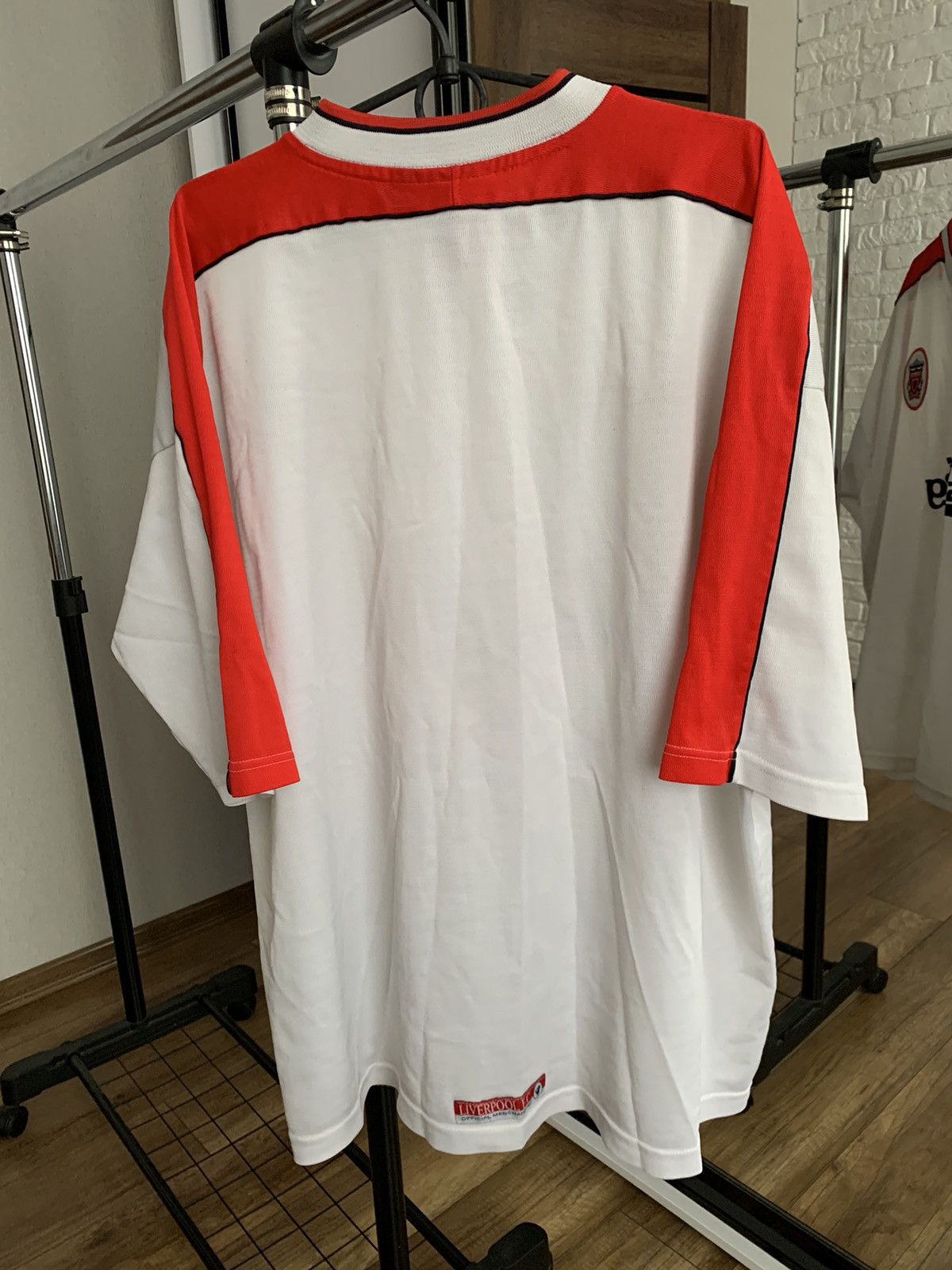 Reebok 1998/1999 FC Liverpool Reebok Vintage Soccer Jersey T-Shirt Size US XXL / EU 58 / 5 - 5 Thumbnail