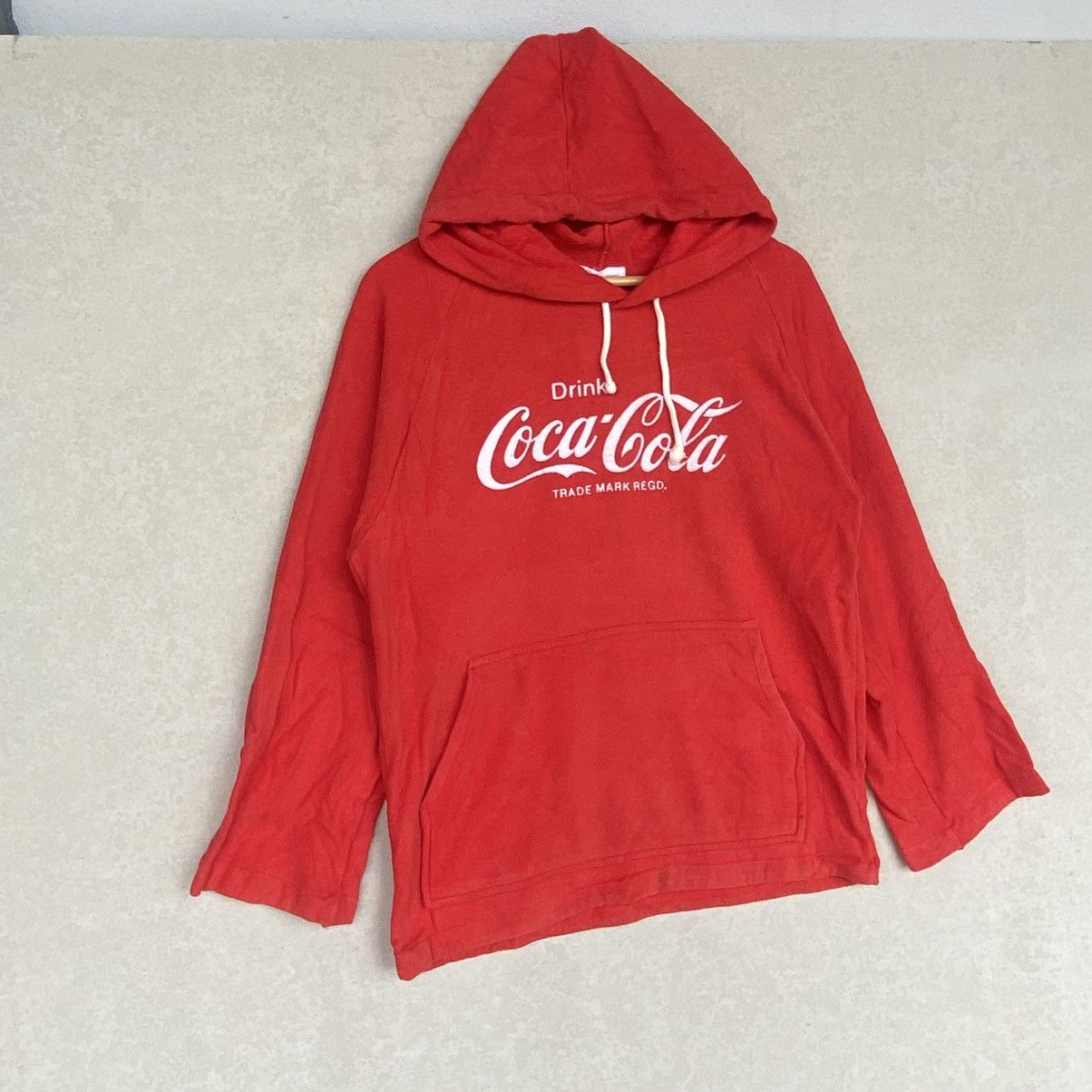 Other Vintage Cola Cola Printed Hoodie Sweater Red Size L Size US L / EU 52-54 / 3 - 3 Thumbnail