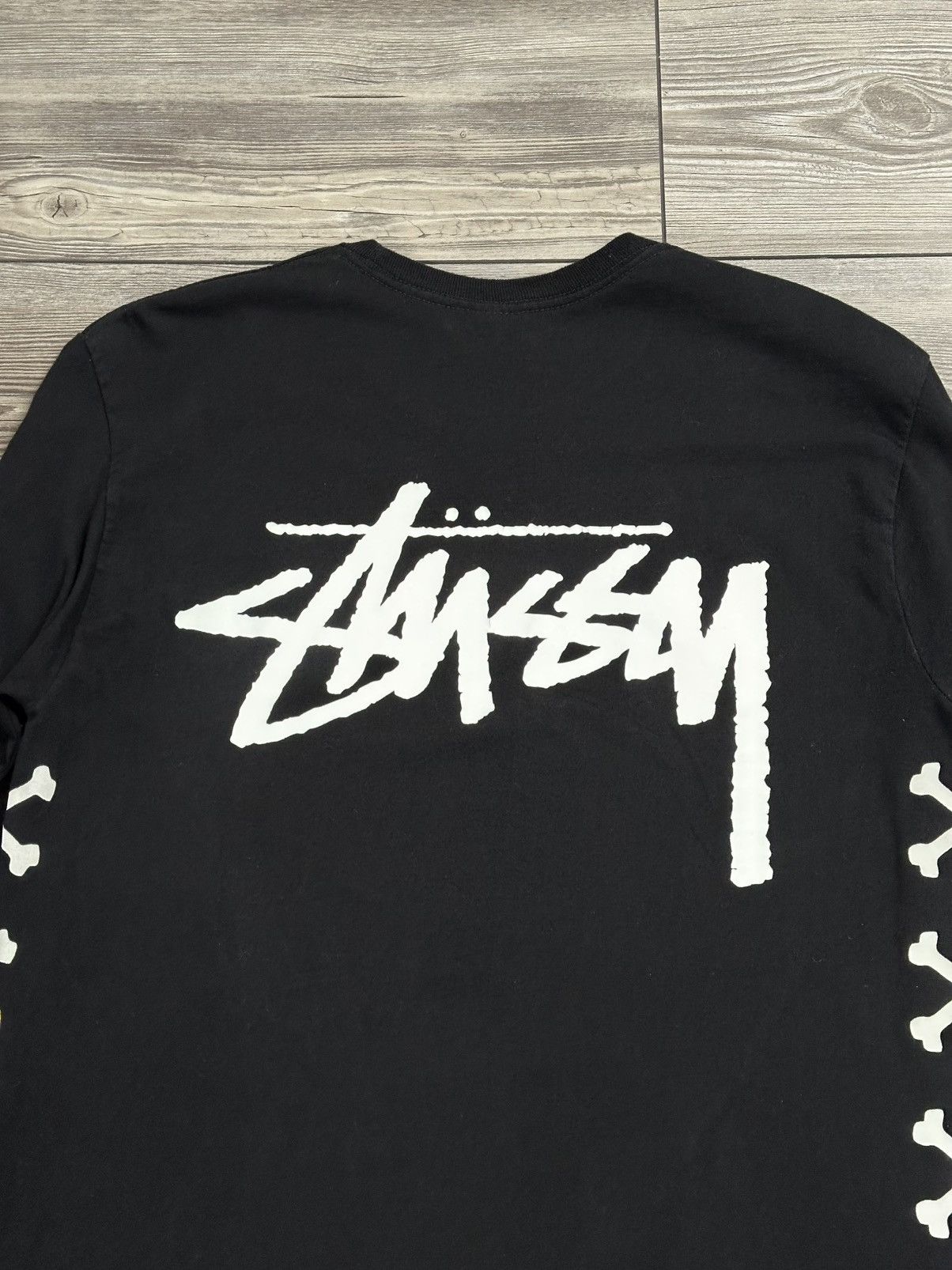 Stussy × Vintage Stussy Worldwide Skull Longsleeve Size US M / EU 48-50 / 2 - 4 Thumbnail