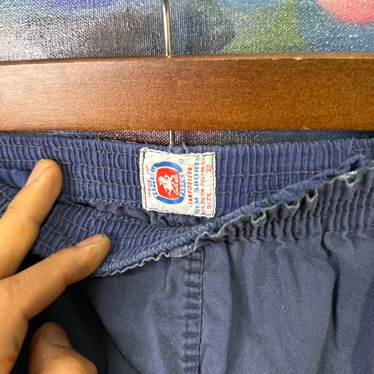 Vintage 60s 50s Kentucky university sanforized gym shorts