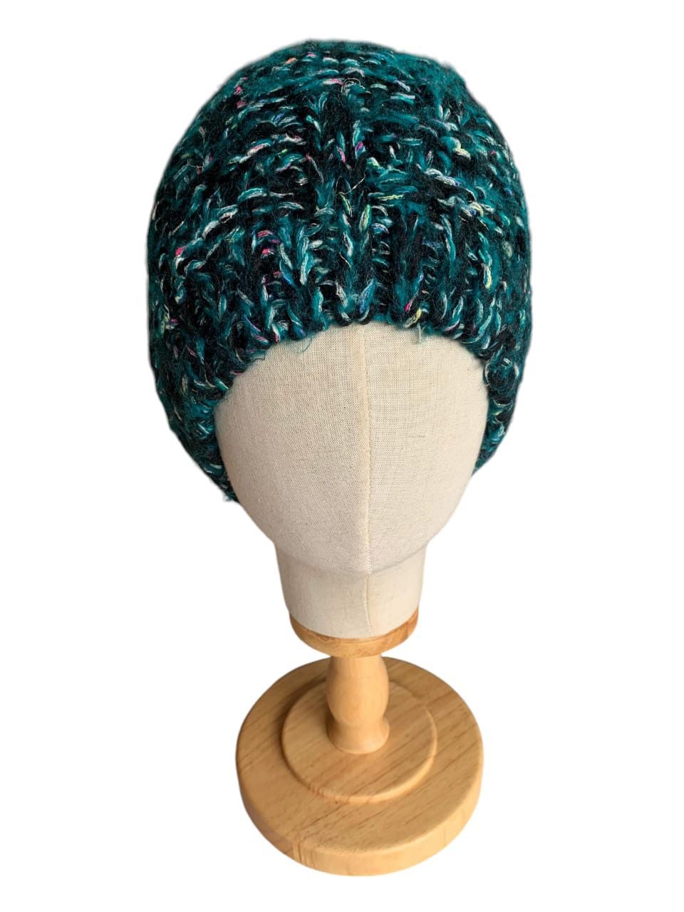 Japanese Brand × Kapital × Vintage HIPPIES STYLE Crochet knitted Beanie Hat Size ONE SIZE - 2 Thumbnail
