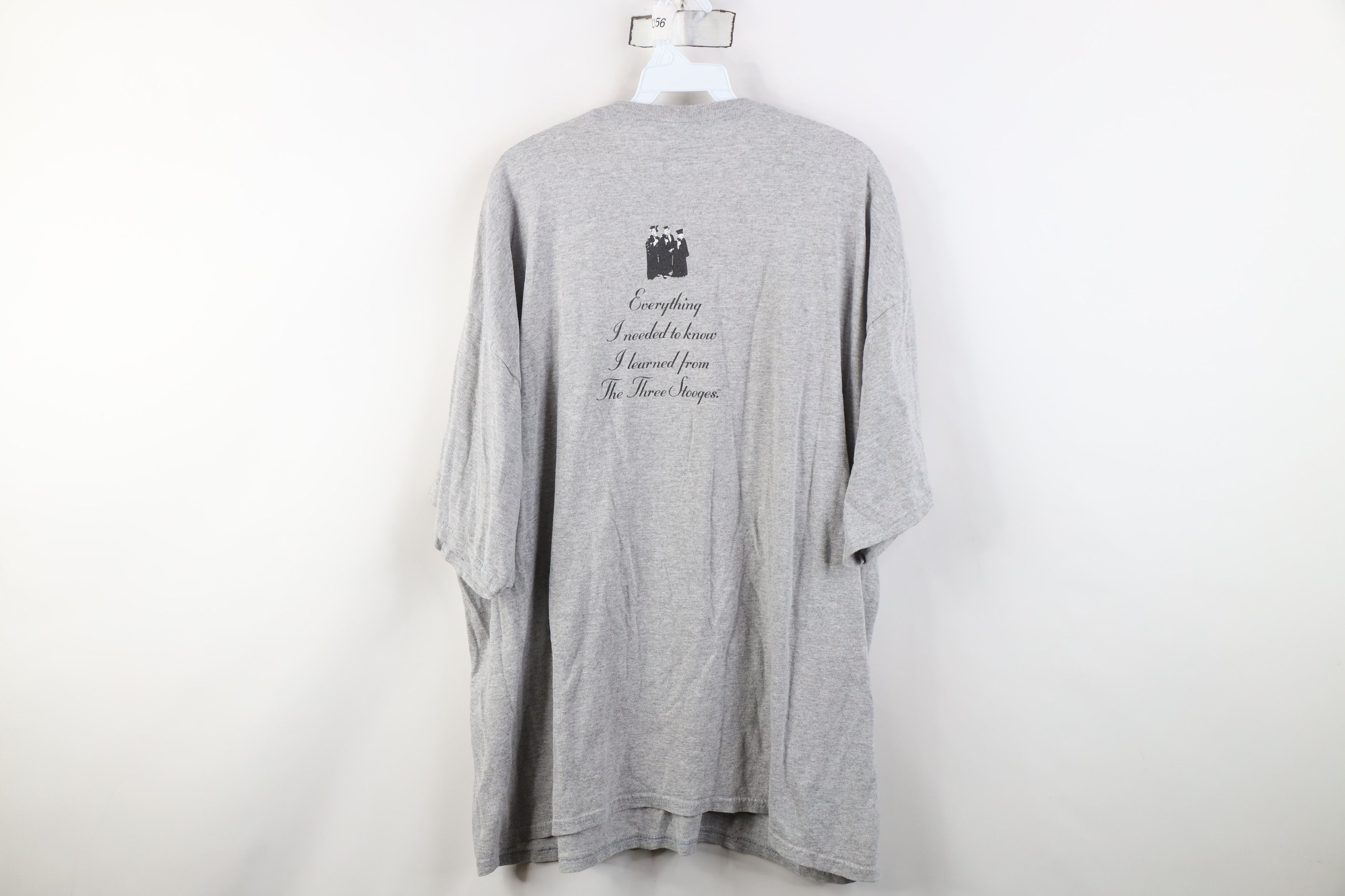 Vintage Vintage 90s Institute of Higher Learning T-Shirt Gray Size US XXL / EU 58 / 5 - 12 Thumbnail