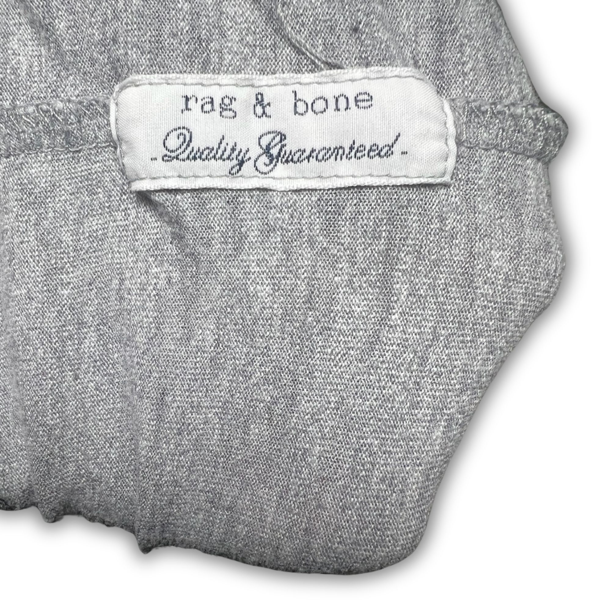 Rag & Bone Rag & Bone Gray Crewneck T-Shirt Medium Soft Cotton Blend Ca Size M / US 6-8 / IT 42-44 - 7 Thumbnail