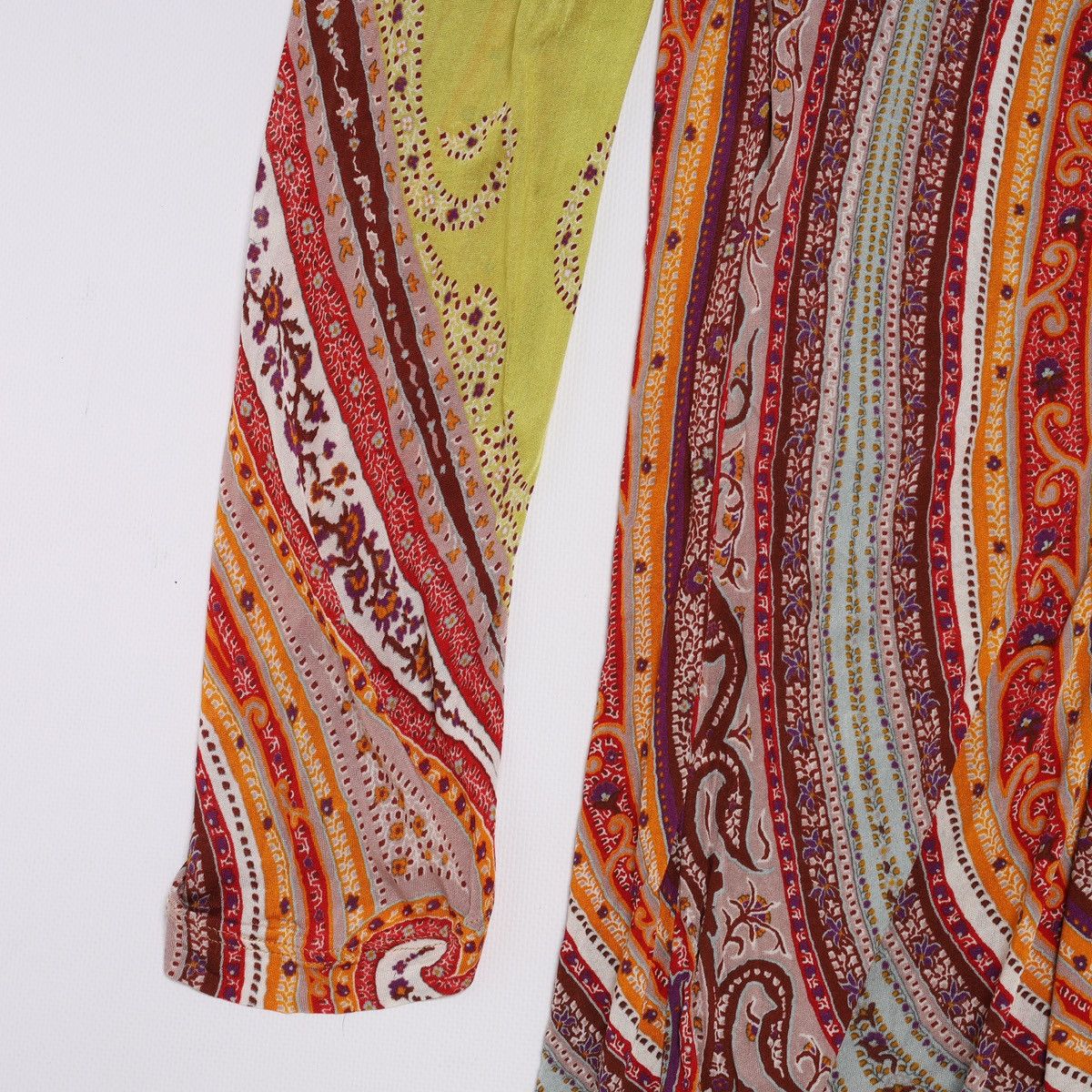 Etro Etro Milano Printed Multicolor Viscose Blouse Top Size L / US 10 / IT 46 - 3 Thumbnail