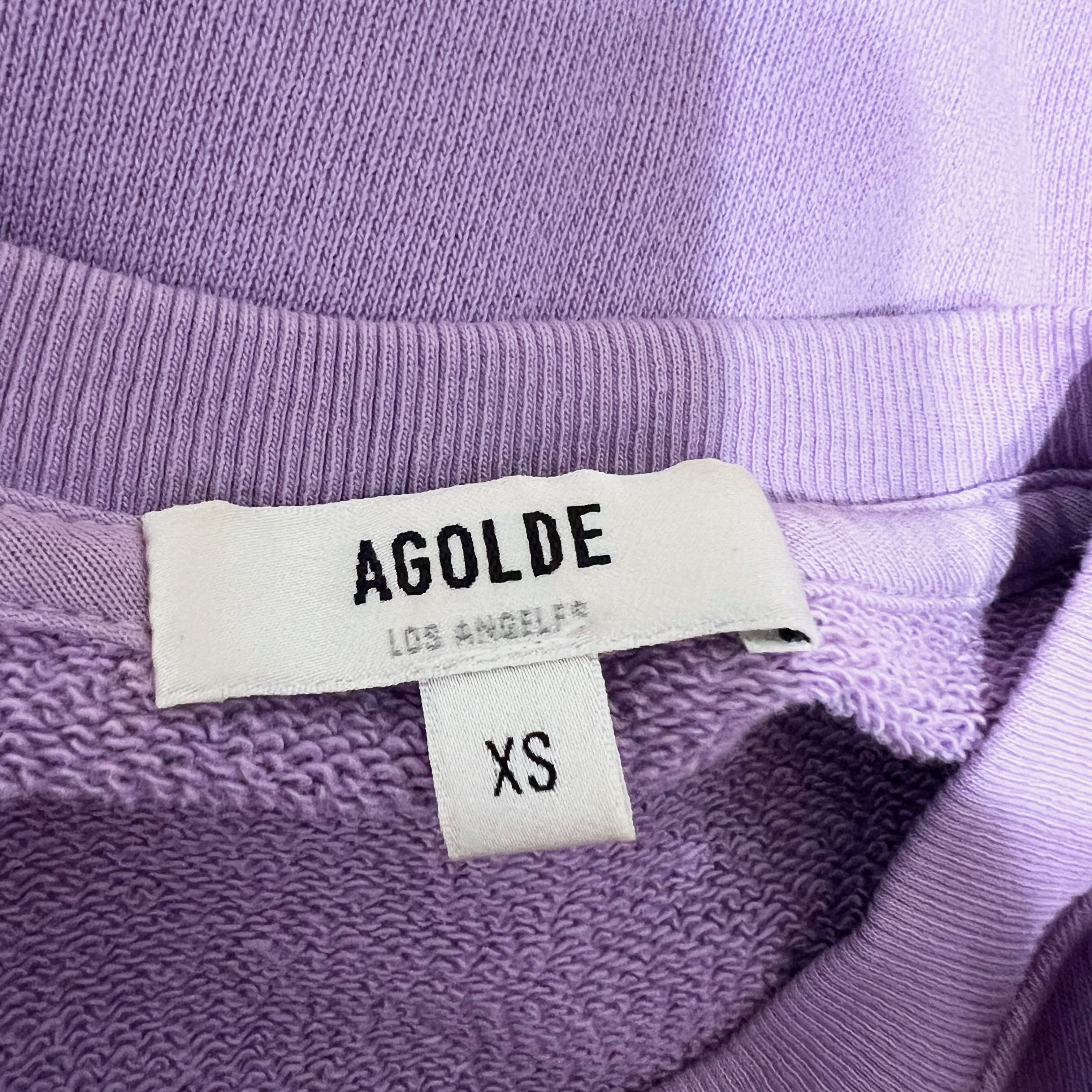 Agolde Agolde Thora Balloon Sleeve Cotton Terry Size XS / US 0-2 / IT 36-38 - 2 Thumbnail