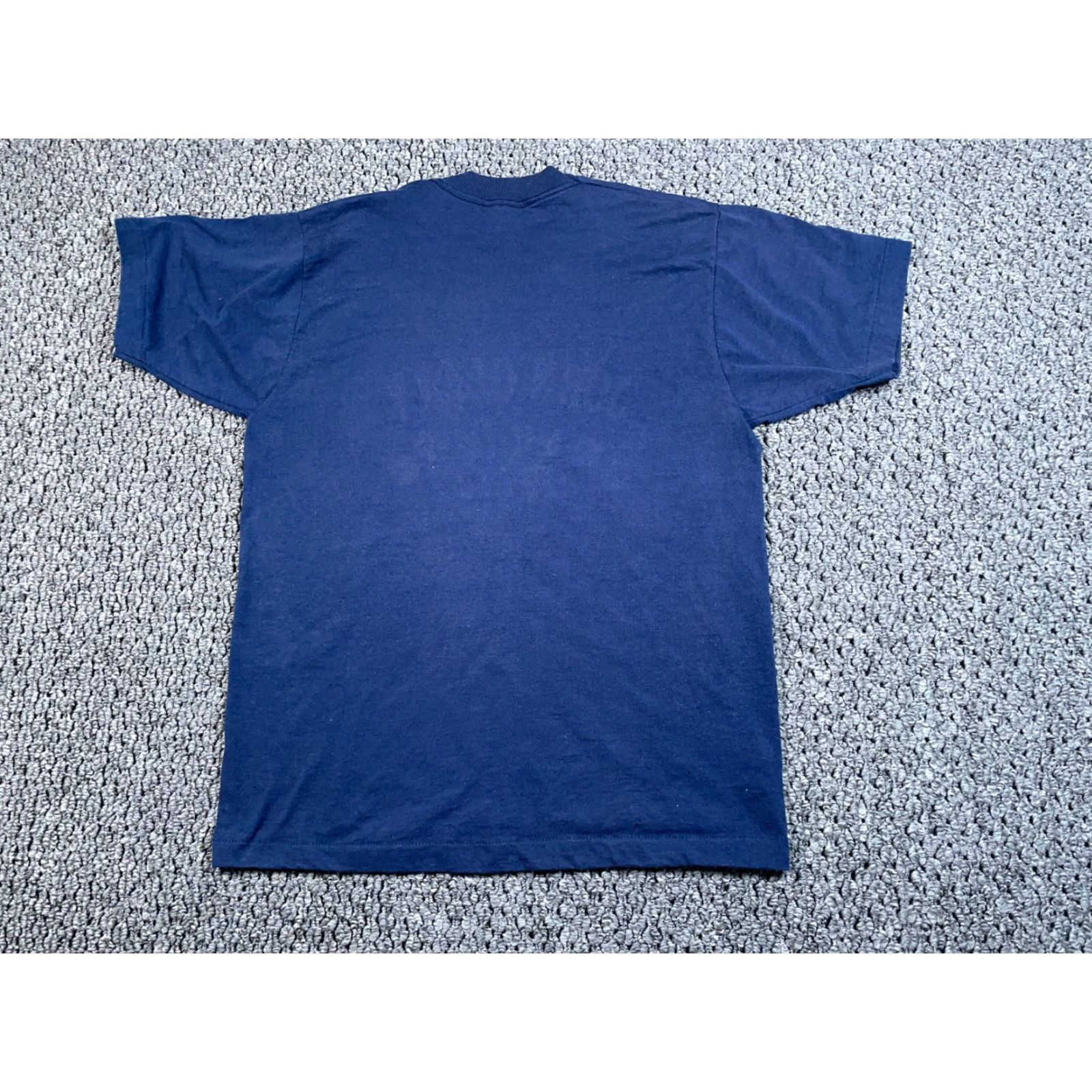 Vintage VTG 90s John Glenn Blue Pride T-Shirt Adult Large Men Bay City Michigan Screen Stars Best Brand Vintage Shirt Mens 90s Retro City Hipster Size US L / EU 52-54 / 3 - 2 Thumbnail