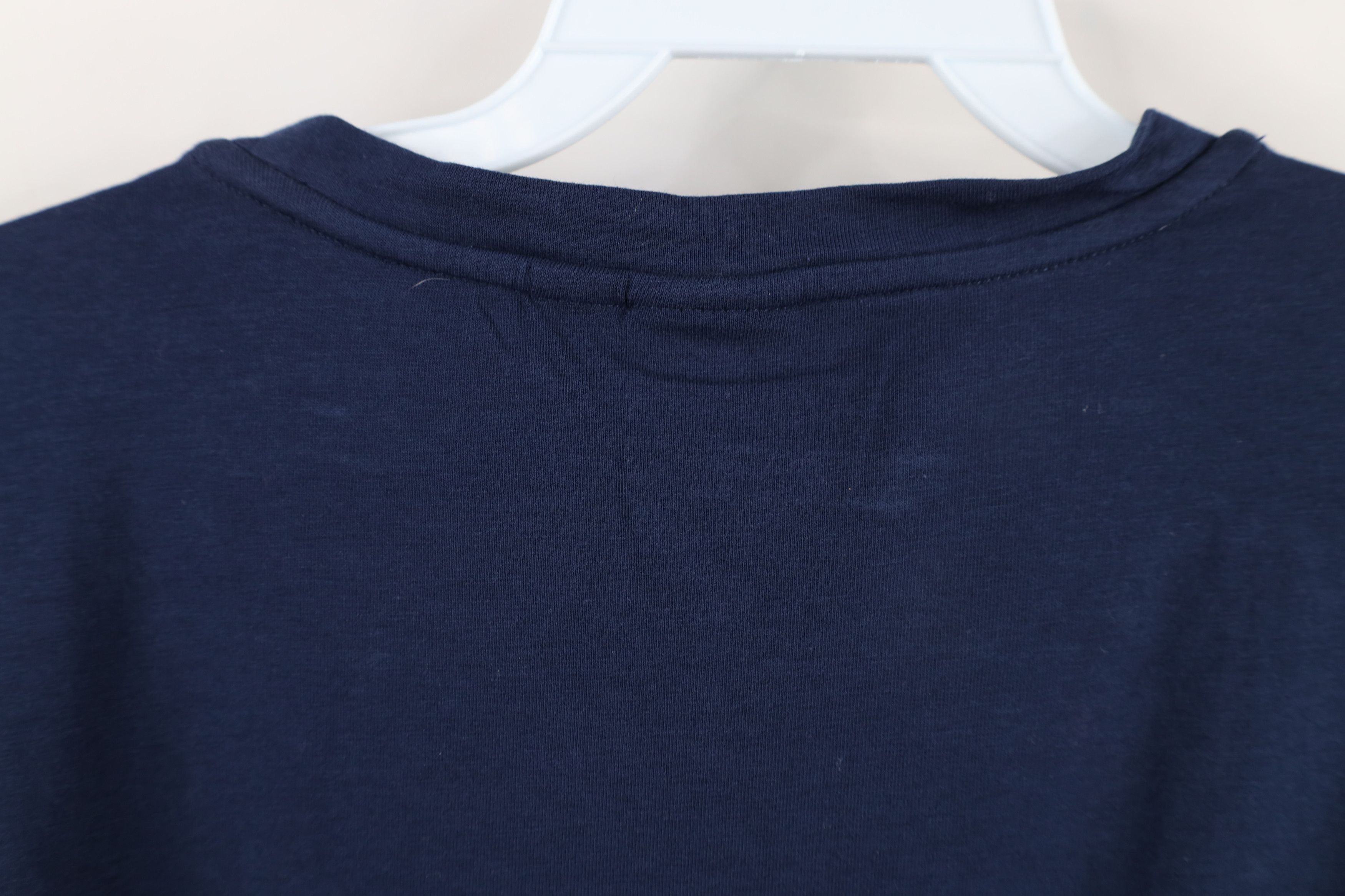 Hugo Boss × Vintage Hugo Boss Spell Soft Touch Cotton Short Sleeve T-Shirt Blue Size US XL / EU 56 / 4 - 11 Thumbnail