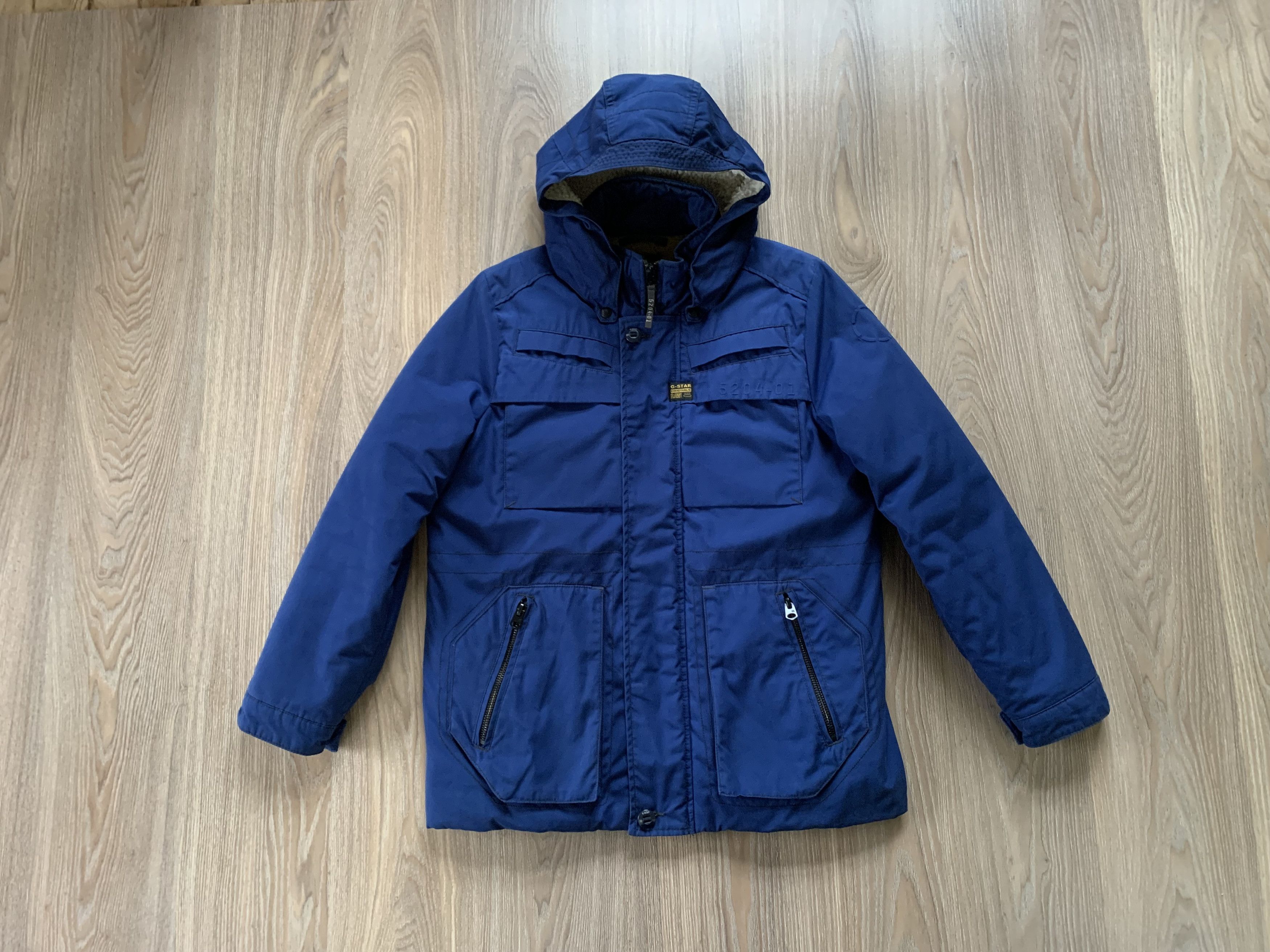 G-Star G Star Raw Blue Welder Hooded Jacket Size US L / EU 52-54 / 3 - 1 Thumbnail