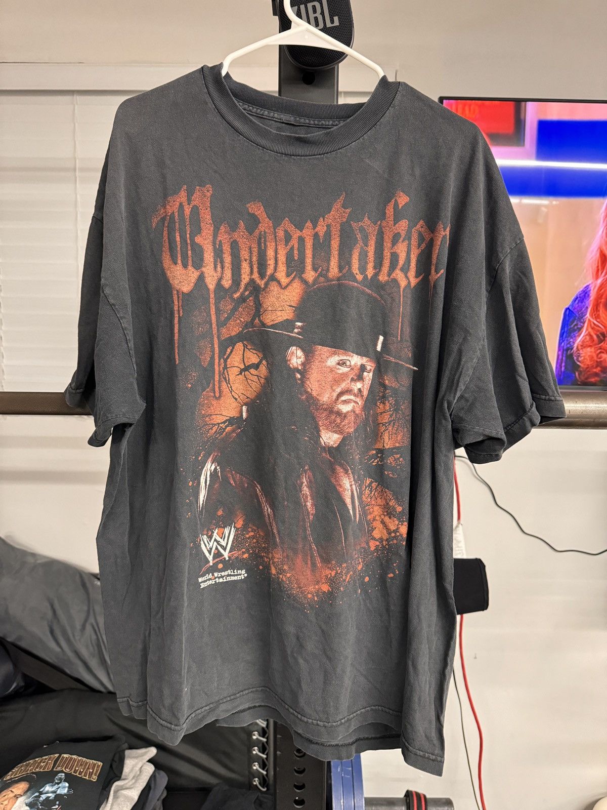 Vintage × WWE × WWF Vintage Undertaker Shirt XXL Size US XXL / EU 58 / 5 - 1 Thumbnail