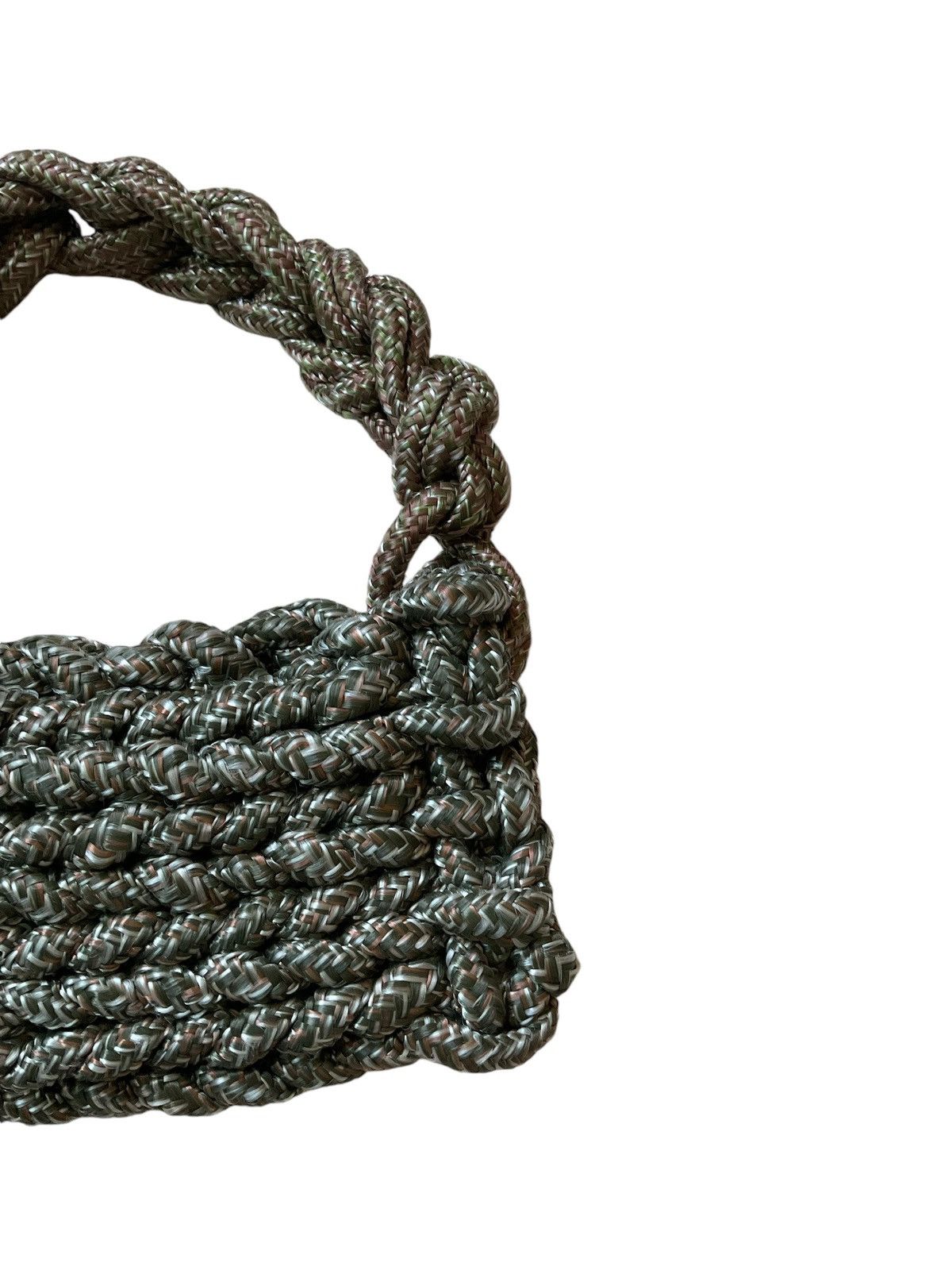 Handmade Crochet camo rope mini bag Size ONE SIZE - 2 Thumbnail