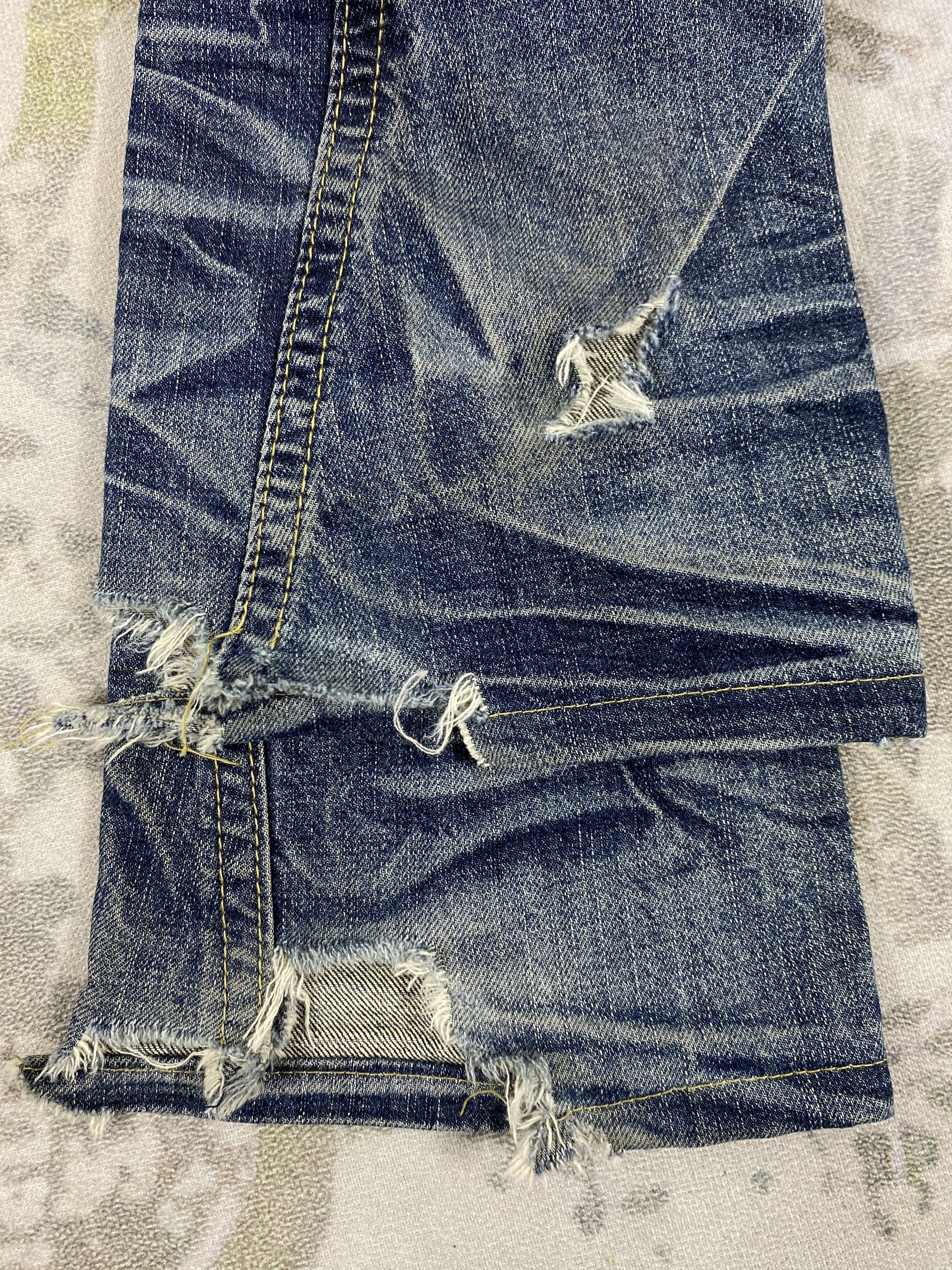 Hysteric Glamour Rare Vintage Low Rise Flare Jeans 31x30.5- JN3645 Size US 31 - 12 Thumbnail